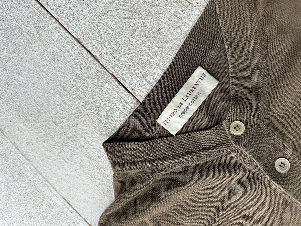 Other 🚨VNTG FILLIPO DE LAURENTIIS BROWN POLO LUXURY OLD MONEY Size US M / EU 48-50 / 2 - 3 Thumbnail