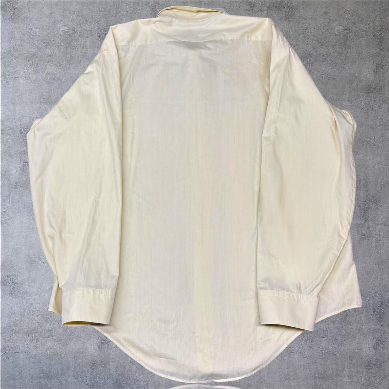 Other 1960s Vintage Yellow Button Up Shirt Size US XL / EU 56 / 4 - 3 Thumbnail