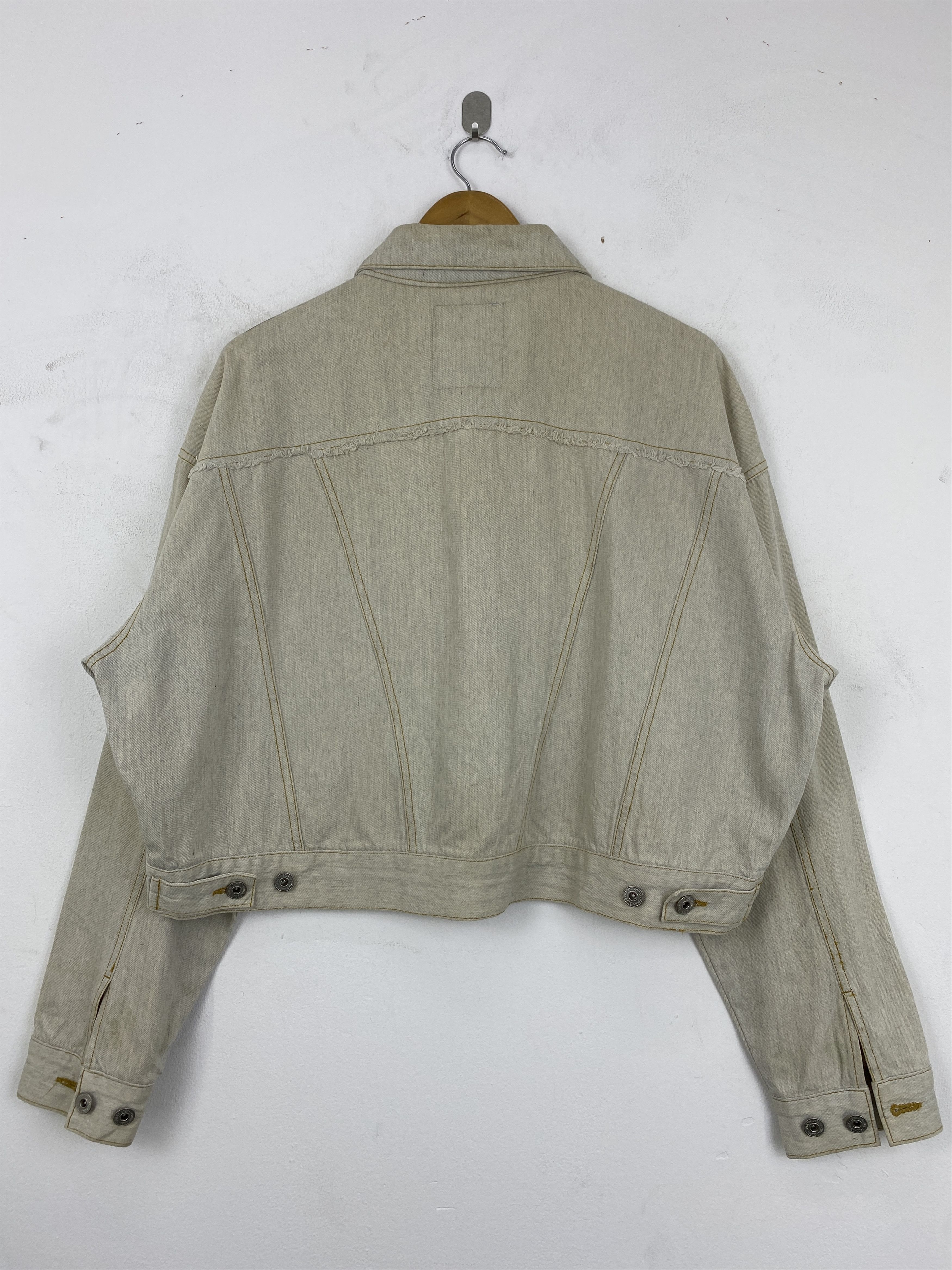 Japanese Brand 2000s As Know As Pinky - Denim Button Up Jacket JA0151 Size US XL / EU 56 / 4 - 2 Thumbnail