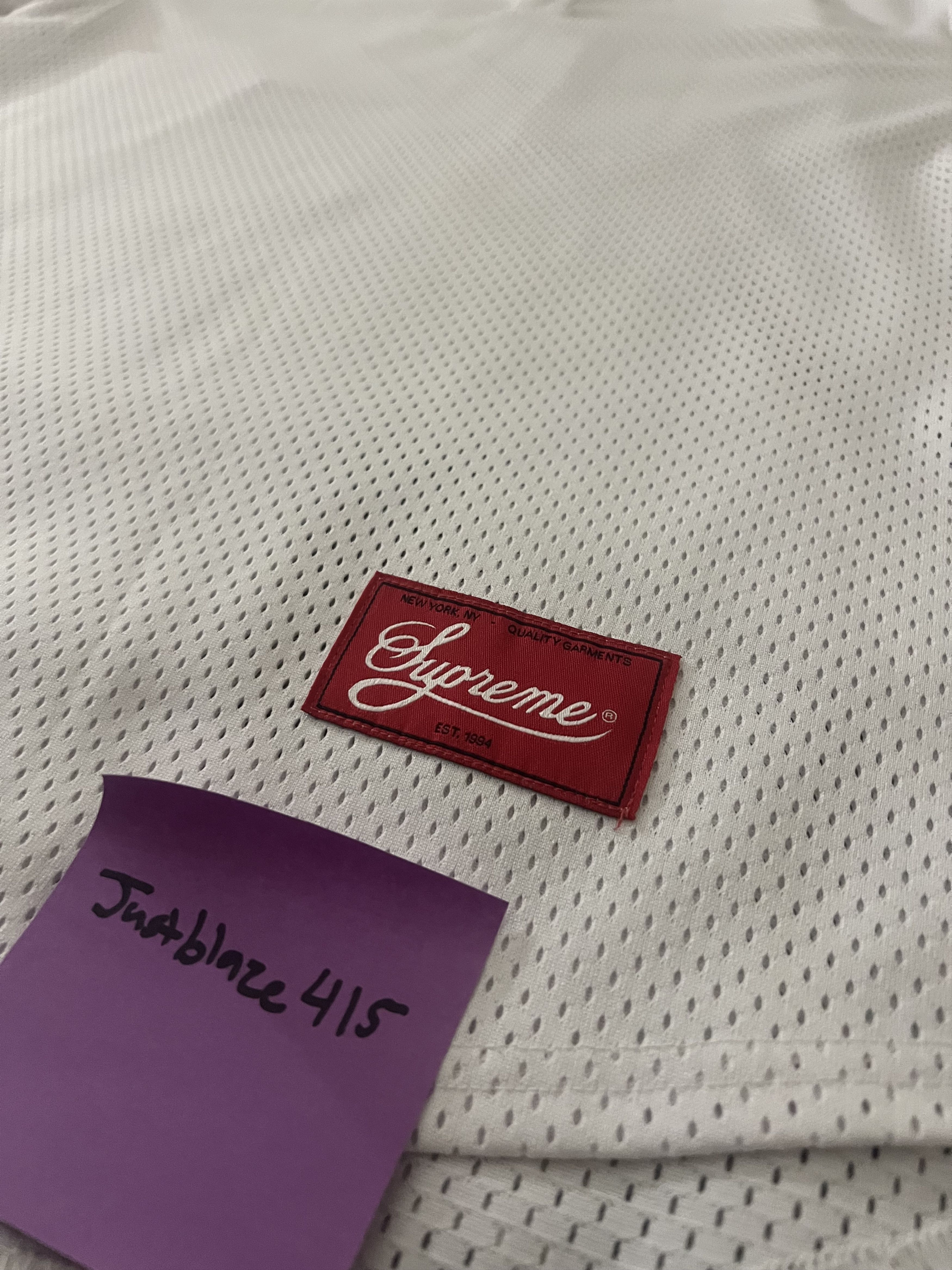 Supreme Supreme Baseball Henley Jersey Mesh 2014 Size US L / EU 52-54 / 3 - 2 Thumbnail