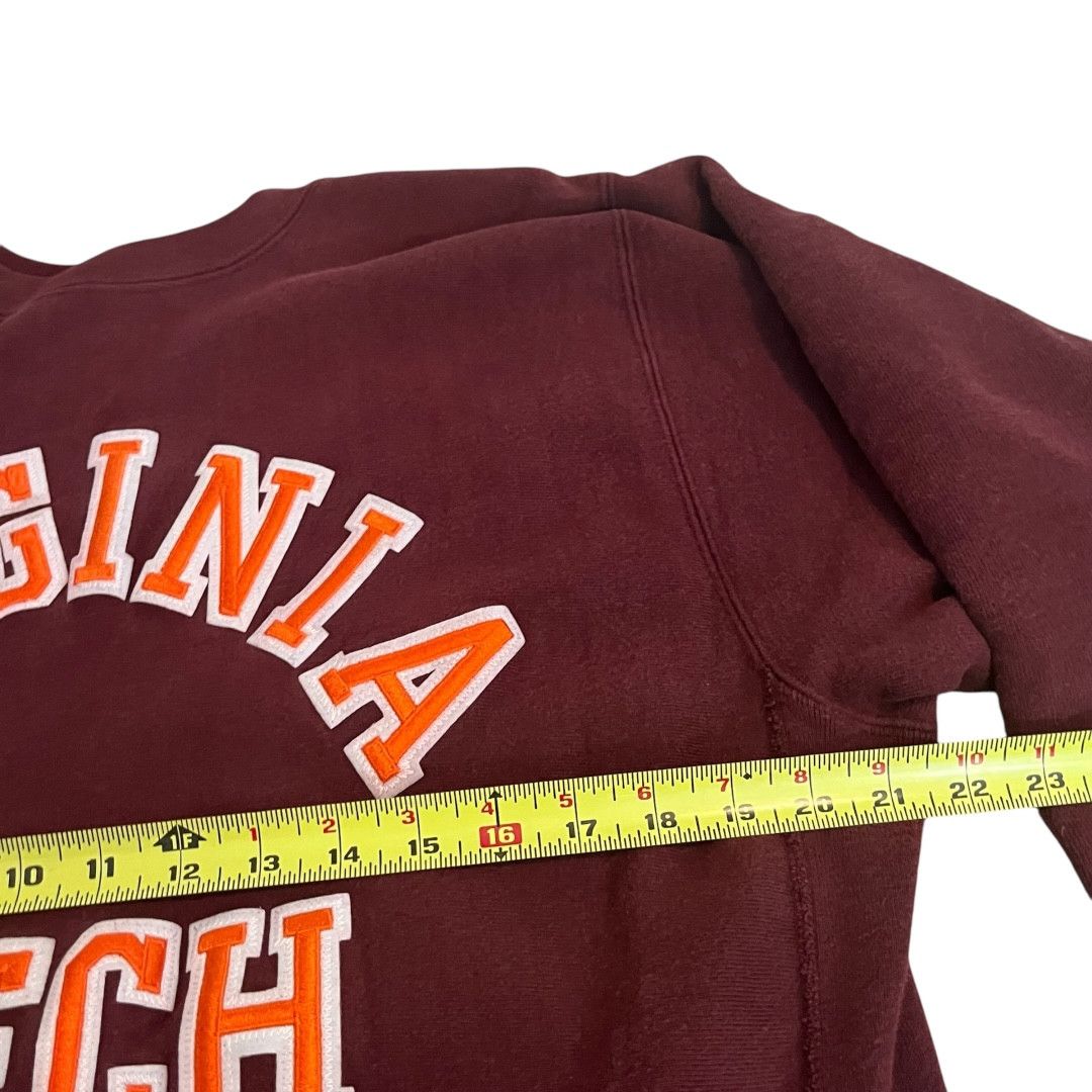 Champion × Vintage VINTAGE Virginia Tech Champion Reverse Weave Sweatshirt Size US L / EU 52-54 / 3 - 5 Thumbnail