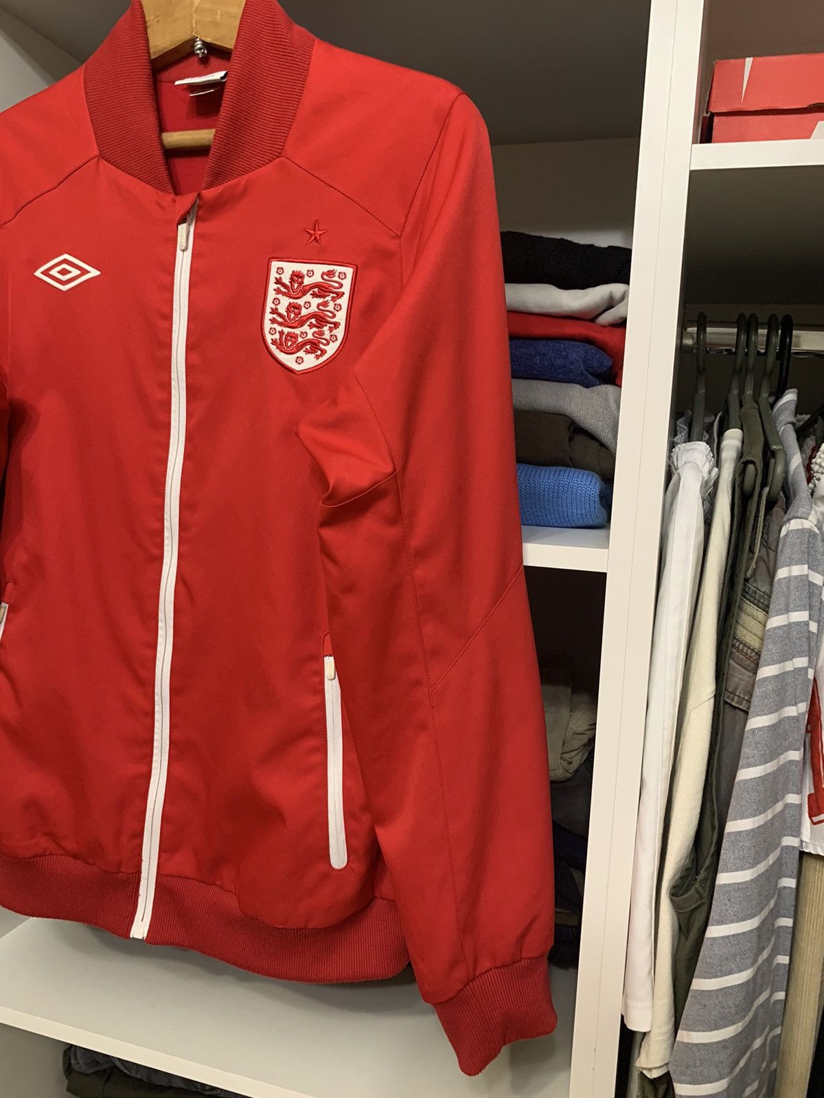 Umbro Umbro England Bomber Jacket Size US M / EU 48-50 / 2 - 14 Thumbnail