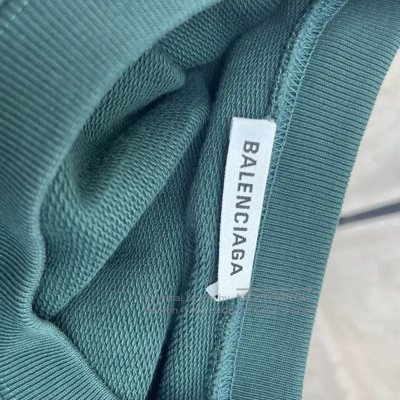 Balenciaga Balenciaga Green Sweatshirt Size US S / EU 44-46 / 1 - 3 Thumbnail