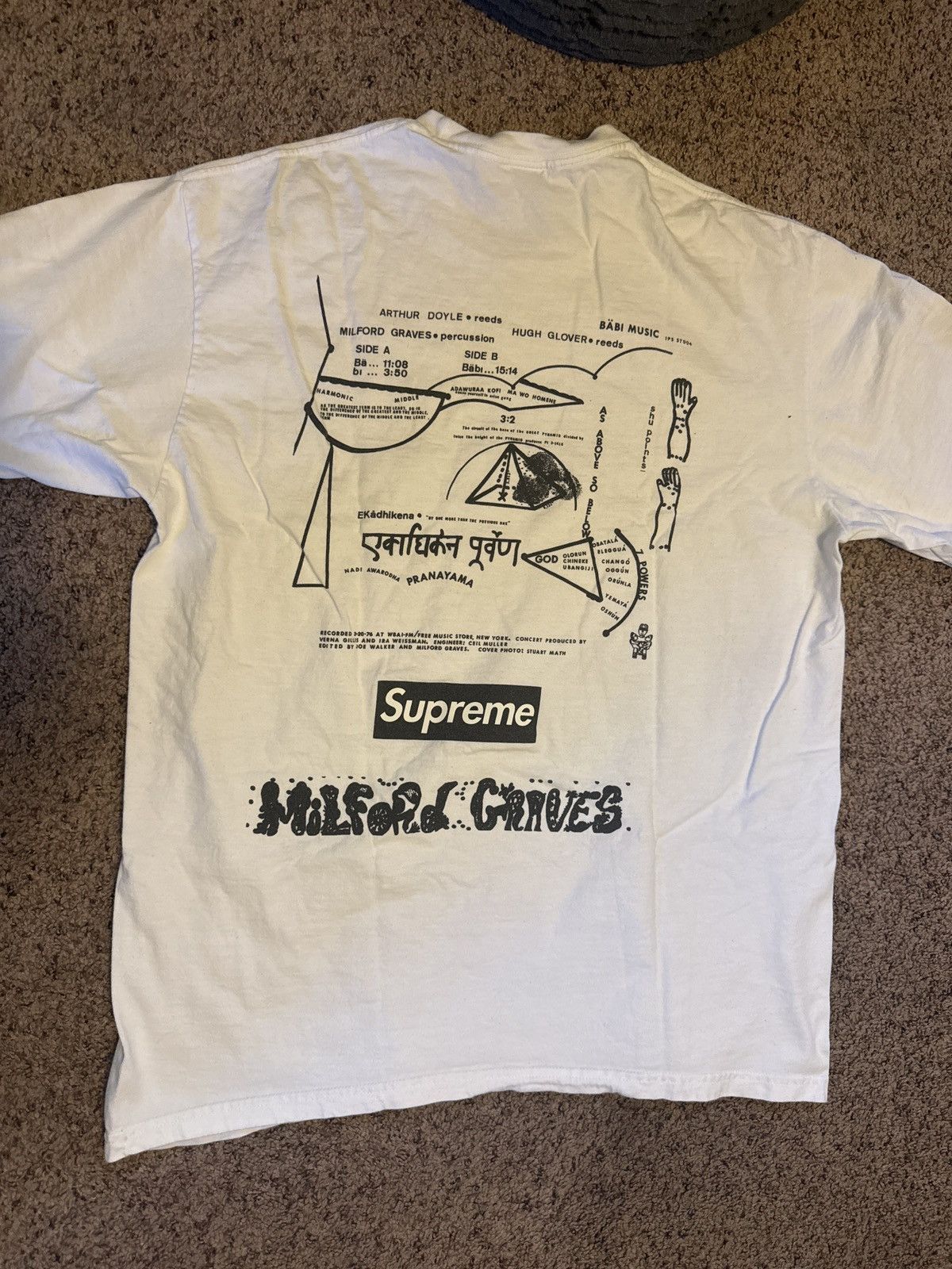 Supreme Supreme Milford Graves T Shirt Size US L / EU 52-54 / 3 - 2 Thumbnail