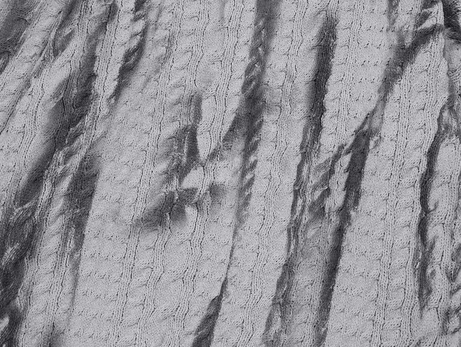 Japanese Brand × Vintage Grunge Frayed Pullover Hole Retro Sweater Size US L / EU 52-54 / 3 - 5 Thumbnail
