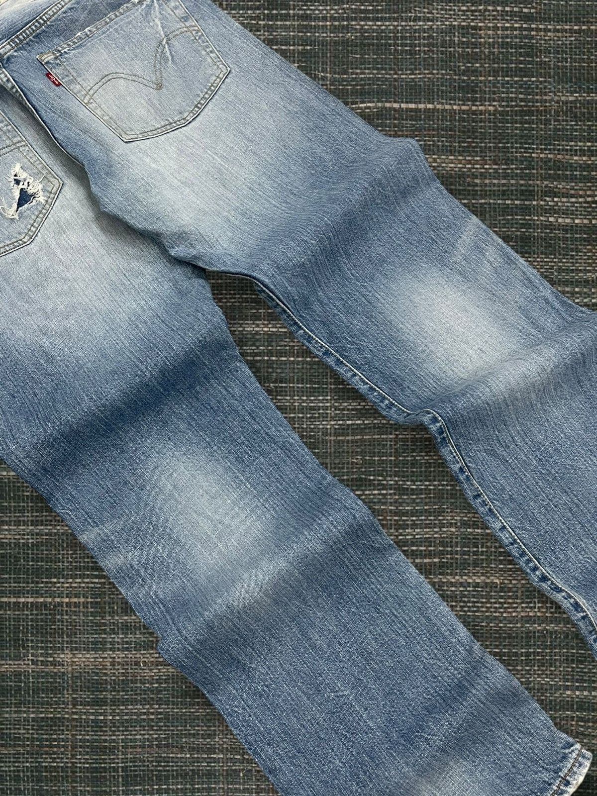 Levi's Vintage Clothing Og Vintage 90s Original Designer Levis 501 Distressed Denim Size US 30 / EU 46 - 16 Thumbnail