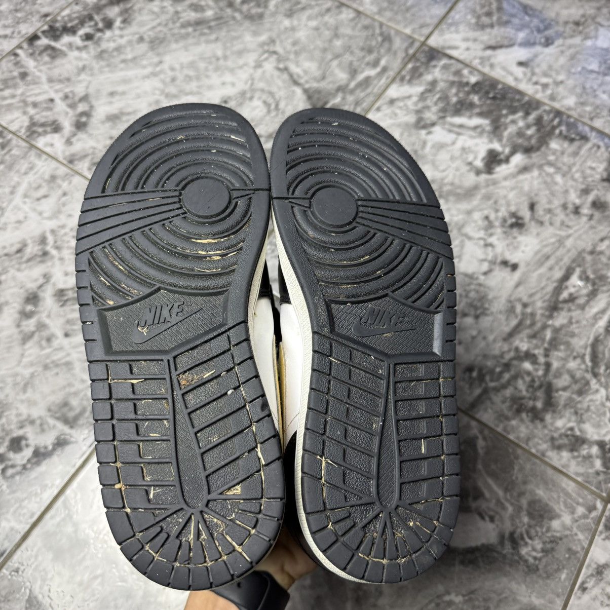 Jordan Brand × Nike × Vintage Jordan 1 White Pollen Black Size US 9.5 / EU 42-43 - 8 Thumbnail