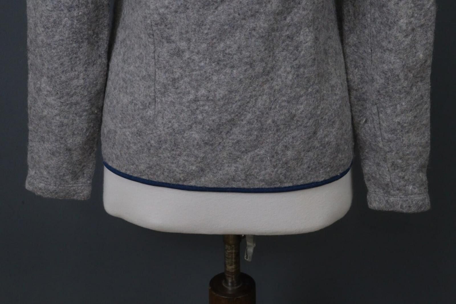 Designer E9 Planet Listen To The Nature Hooded Full Zip Fleece Jacket Size M / US 6-8 / IT 42-44 - 12 Thumbnail