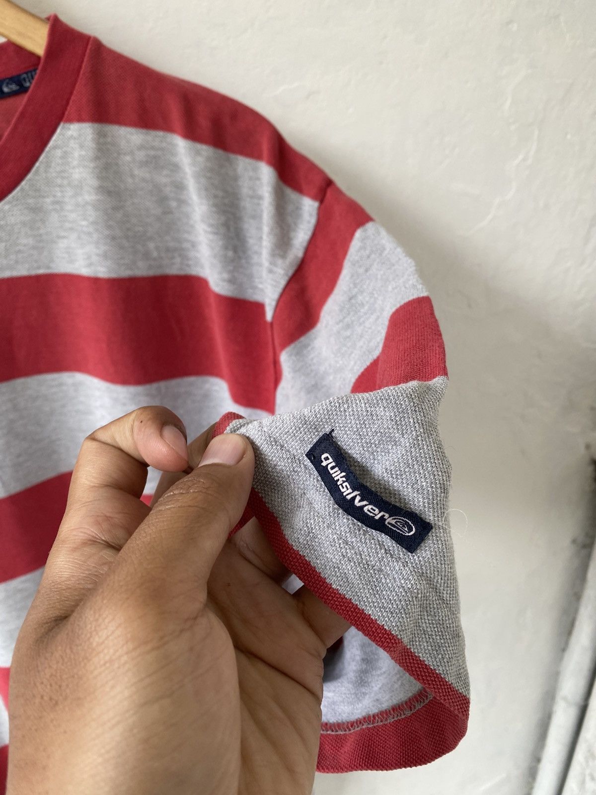Quiksilver Vintage Quiksilver Stripe Tee Size US XL / EU 56 / 4 - 3 Thumbnail