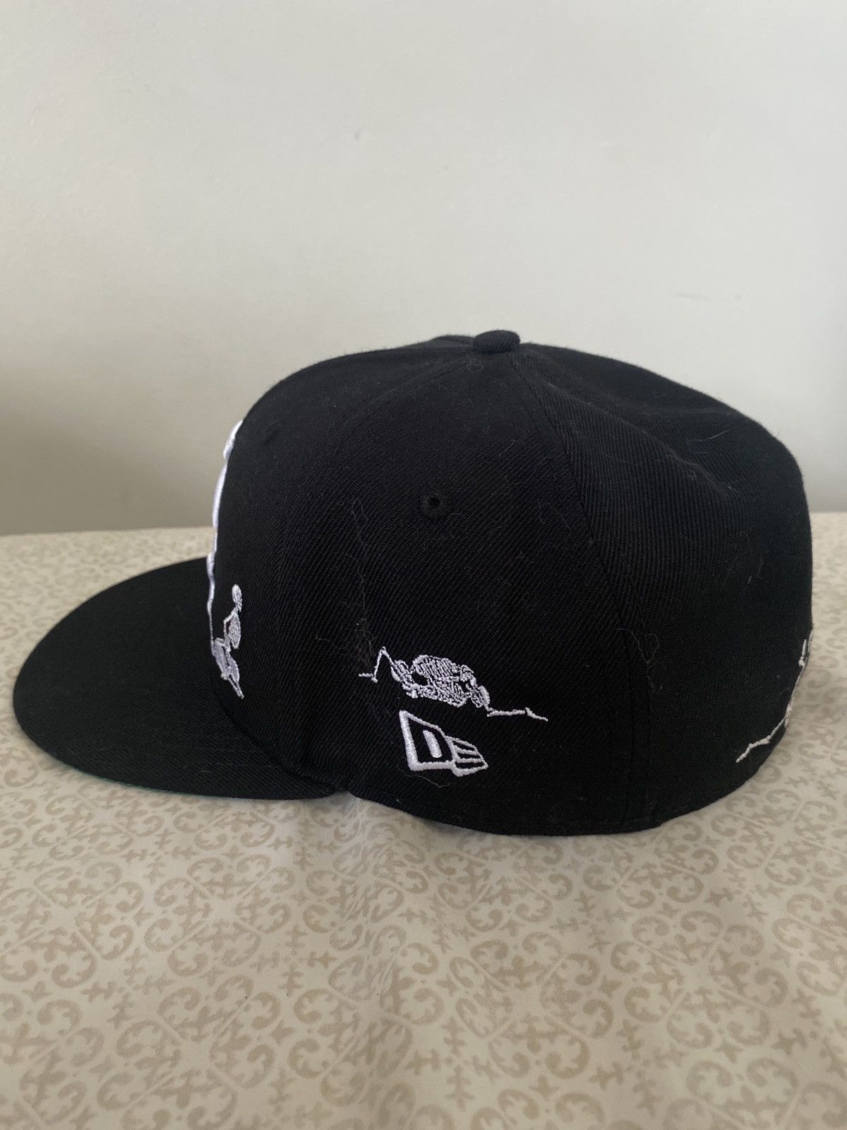 Bones × TeamSESH Teamsesh “Sex” fitted New Era hat: embroidered
