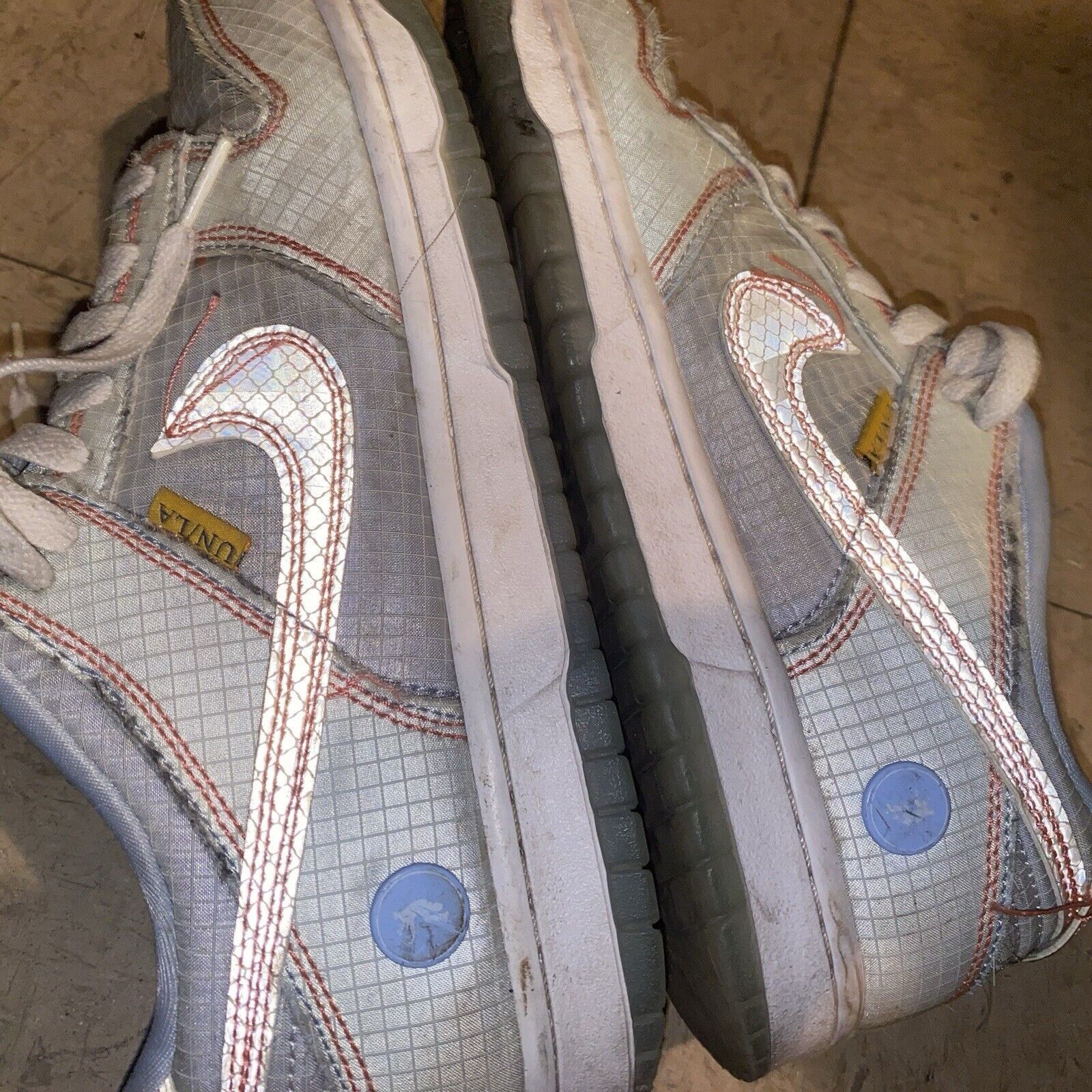 Nike Size 8.5 Nike Dunk Low Union LA Sneakers Passport Pack Argon Size US 8.5 / EU 41-42 - 8 Thumbnail