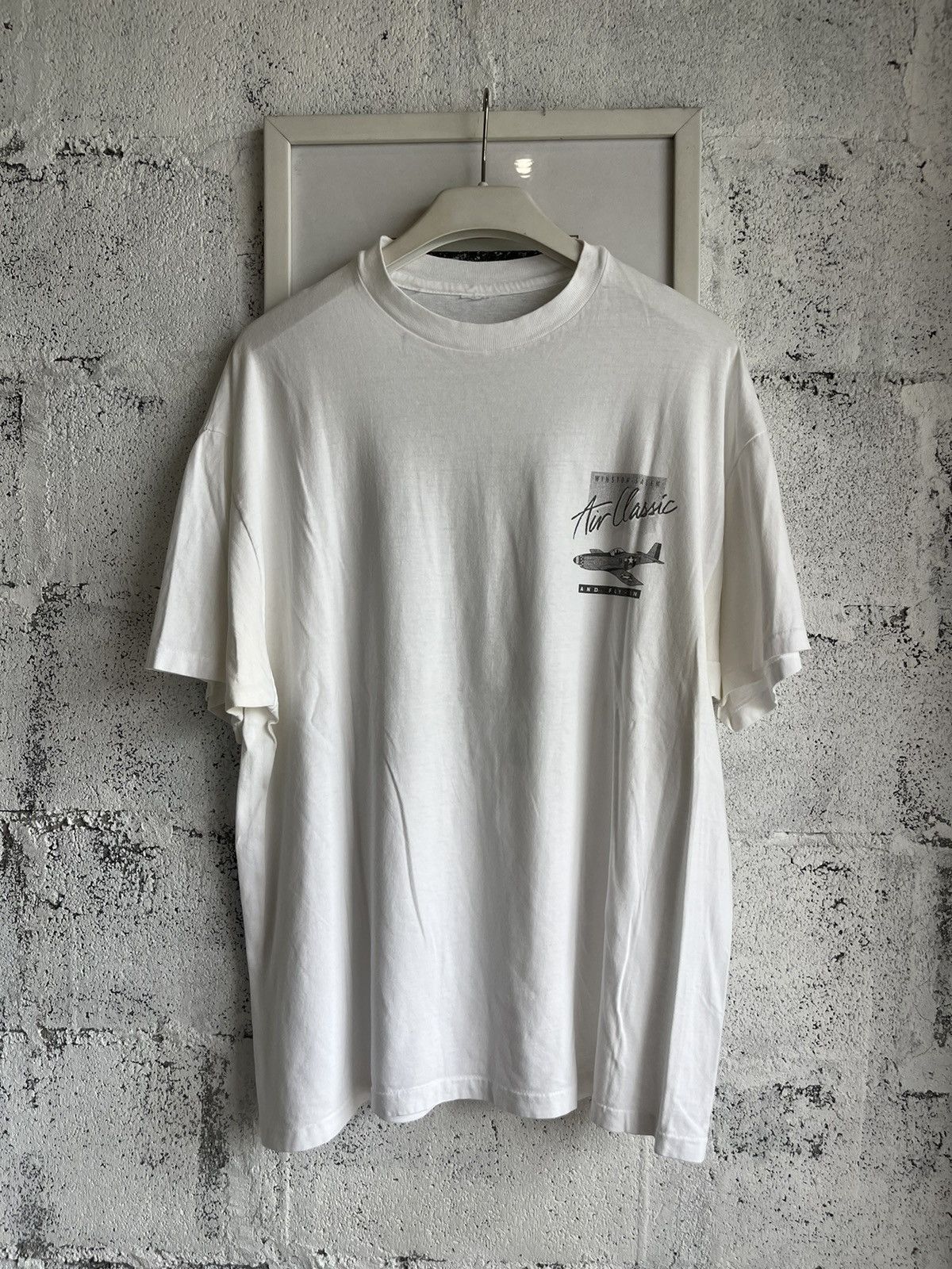 Vintage Vtg Winston Salem Air Classic Art design by Roy Lichtenstein Size US XL / EU 56 / 4 - 2 Thumbnail