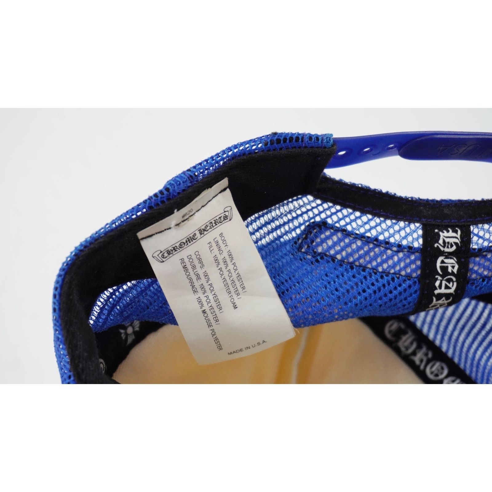Chrome Hearts King Taco Trucker Hat 'Blue/White' Size ONE SIZE - 2 Thumbnail