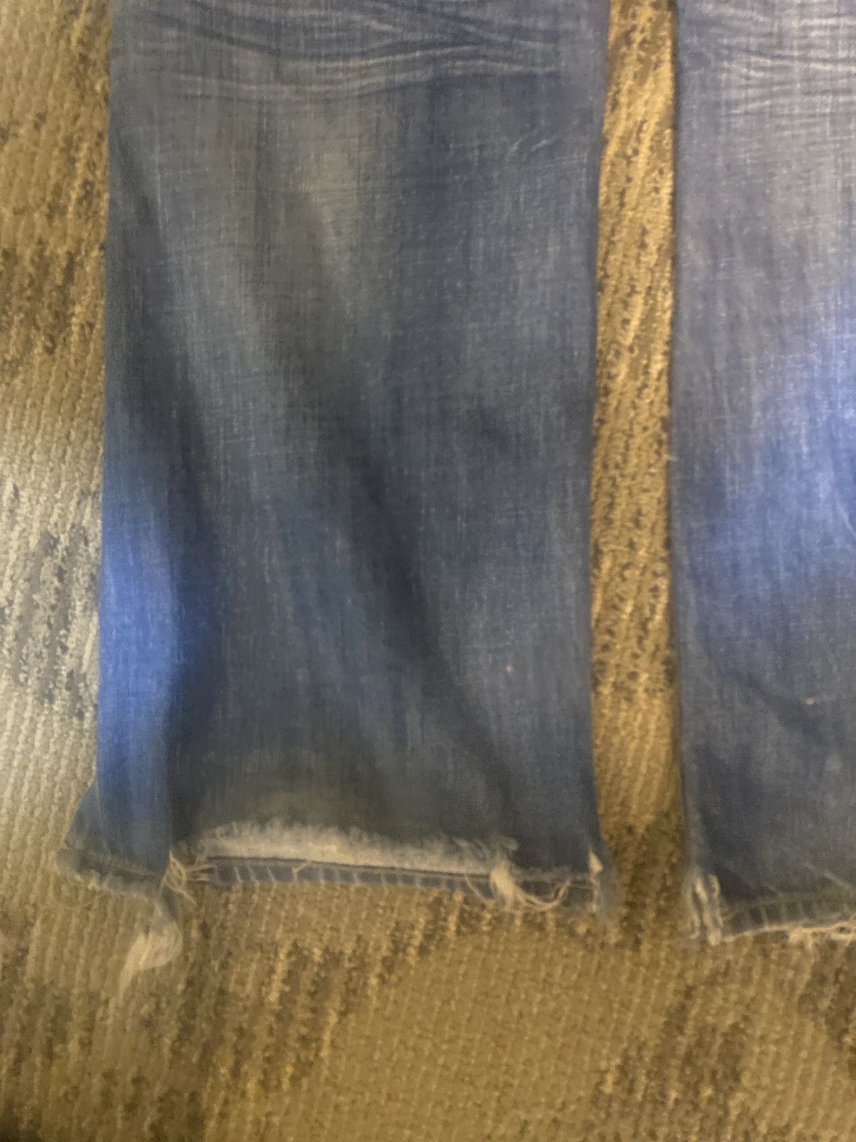 Vintage vintage dark blue denim Size US 35 - 4 Thumbnail