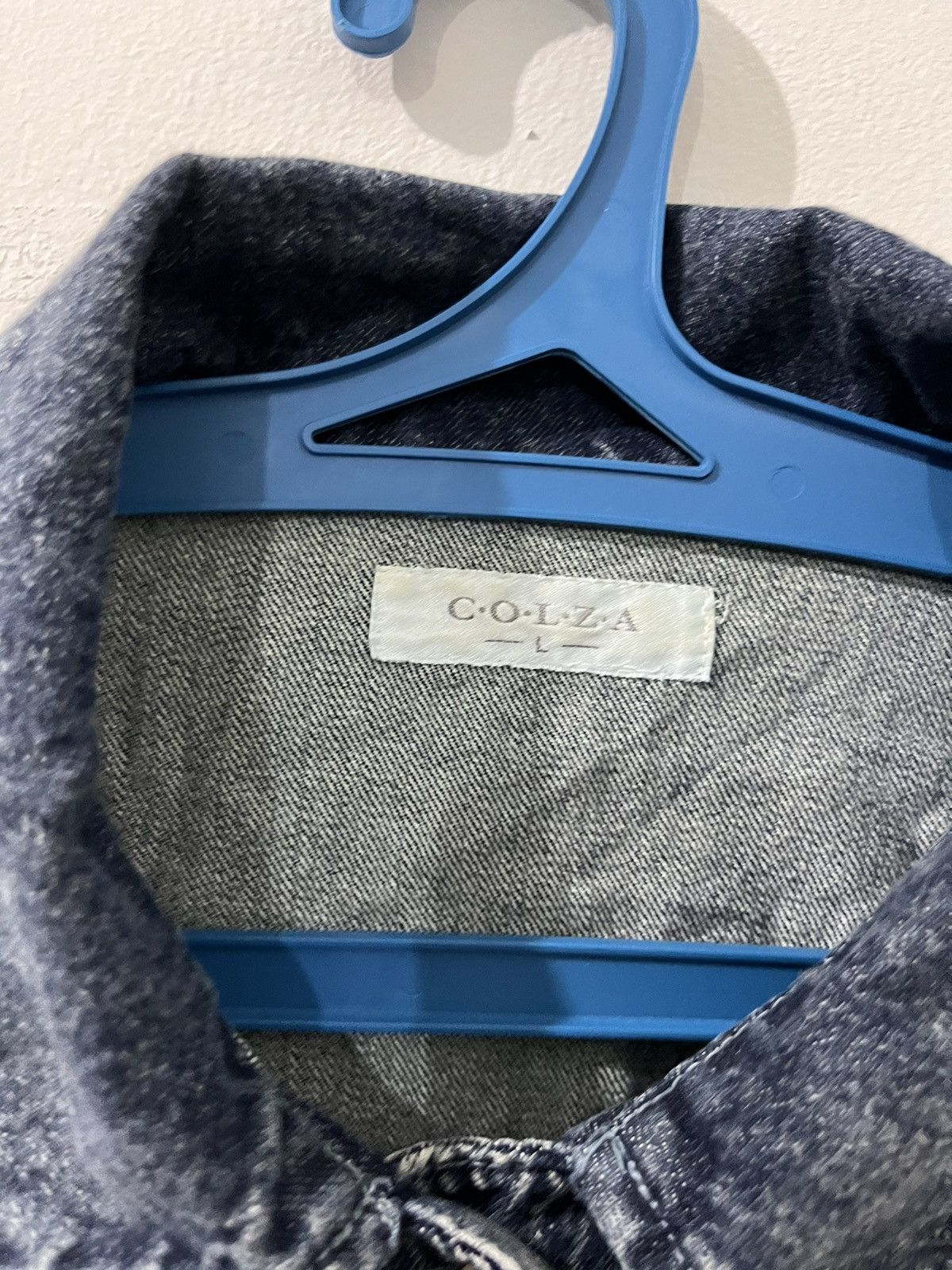 Denim & Co. COLZA Lefty Button Nice Blue Denim Color Women Jackets Size US L / EU 52-54 / 3 - 7 Thumbnail