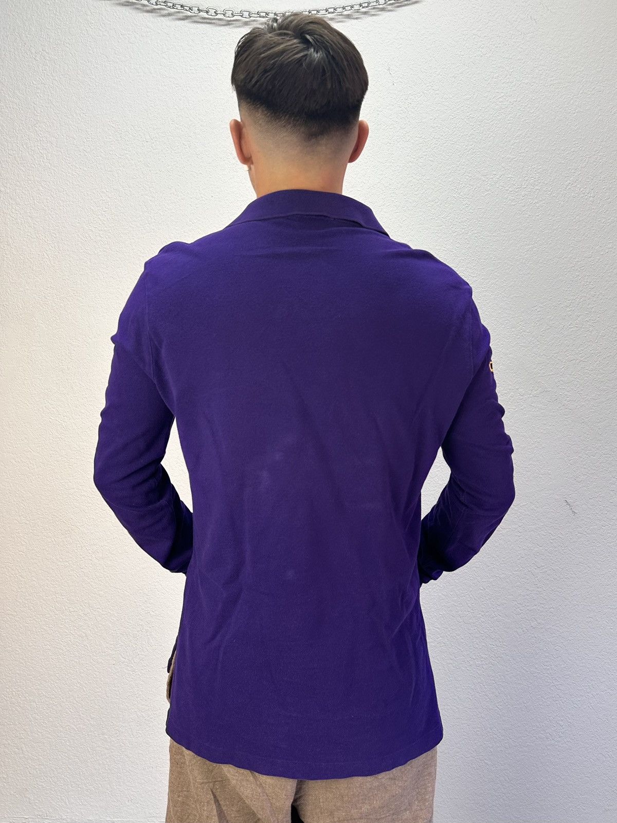 Polo Ralph Lauren Vintage Polo Ralph Lauren Regby T-shirt Purple Label RRL Y2k Size US M / EU 48-50 / 2 - 11 Thumbnail
