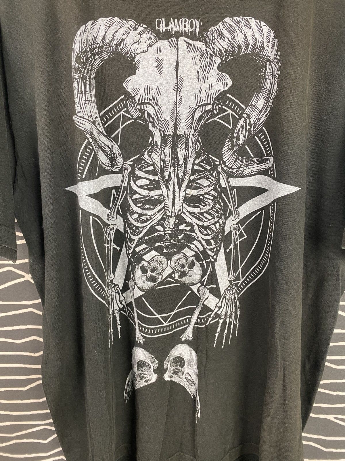 Grailed Glamboy Satanic logo Tee Size US XL / EU 56 / 4 - 3 Thumbnail