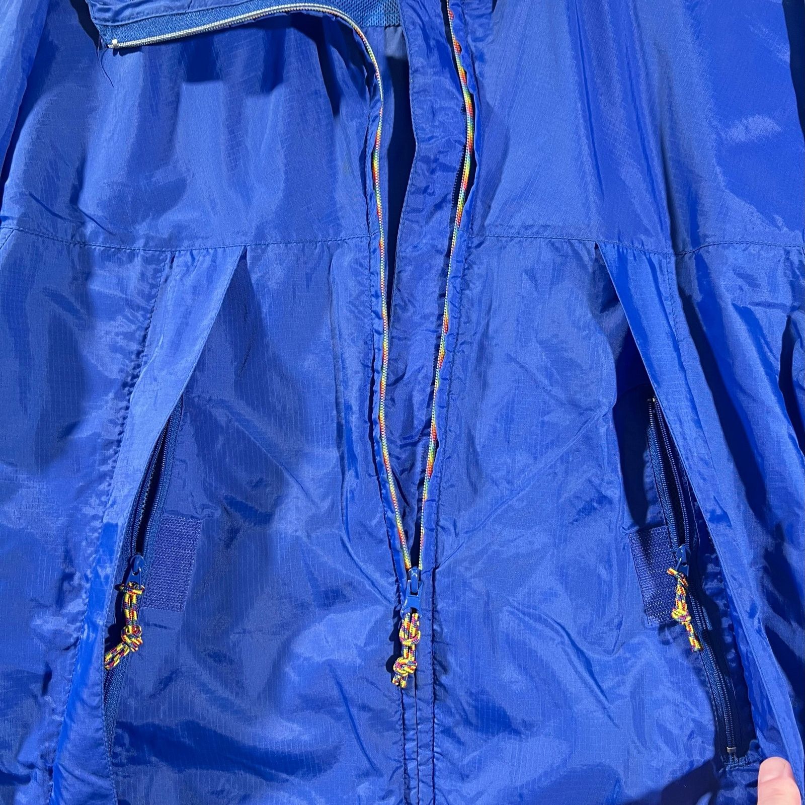 Other Head Nylon Wind Shell Hooded Full Zip Adjustable Cuffs Waist Size US XL / EU 56 / 4 - 12 Thumbnail