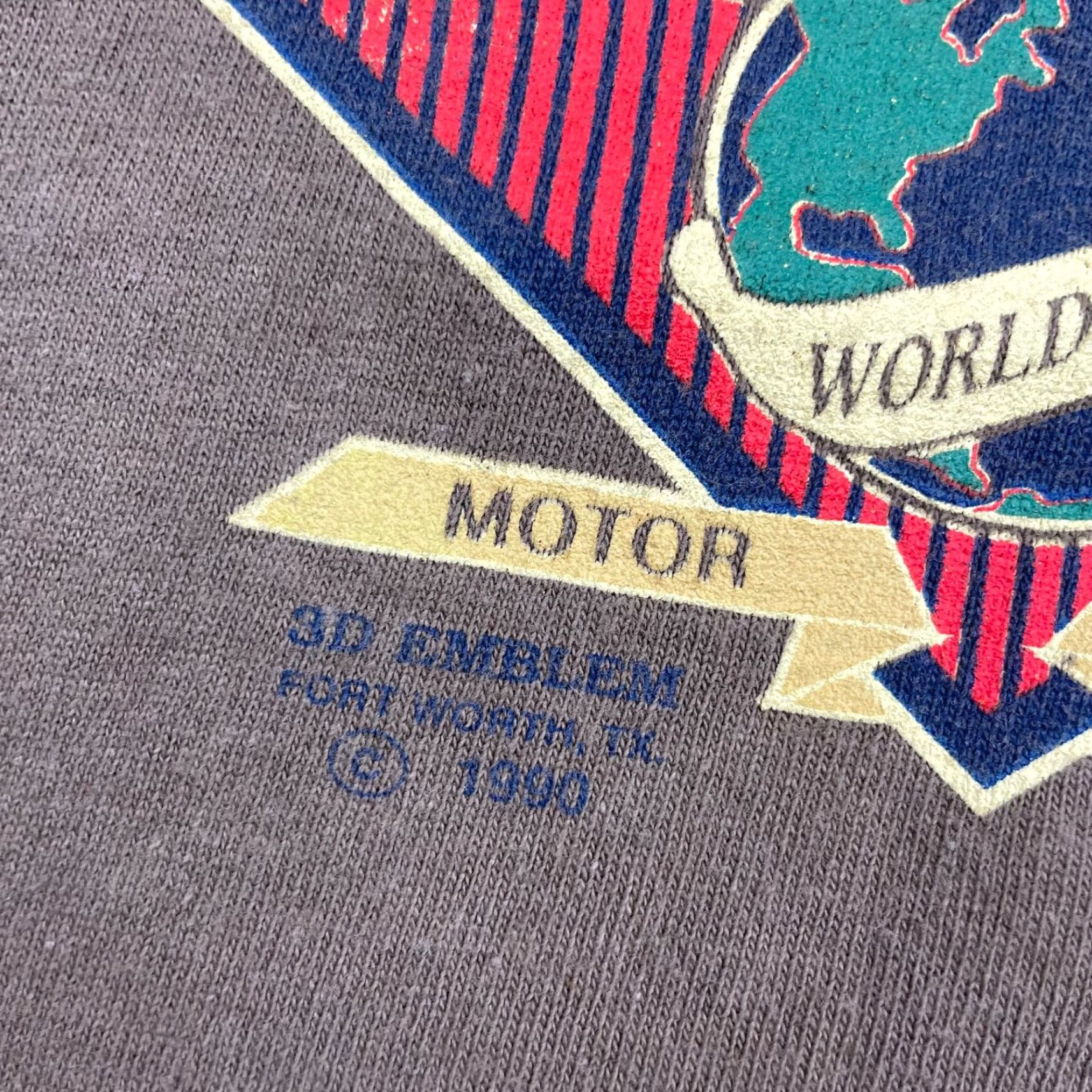 Harley Davidson VINTAGE Harley-Davidson T-Shirt 1990 3D Emblem Live To Ride Single Stitch Brown Large Mens USA 90s Biker Graphic Tee Shirt Size US L / EU 52-54 / 3 - 4 Thumbnail