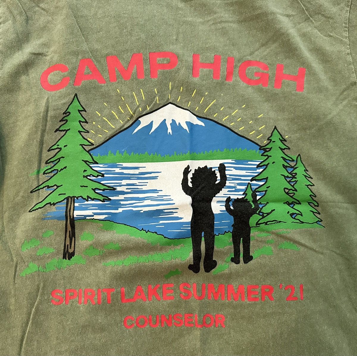 Camp High Camp High - Spirit Lake Summer ‘21 Counselor tee Size US M / EU 48-50 / 2 - 2 Thumbnail