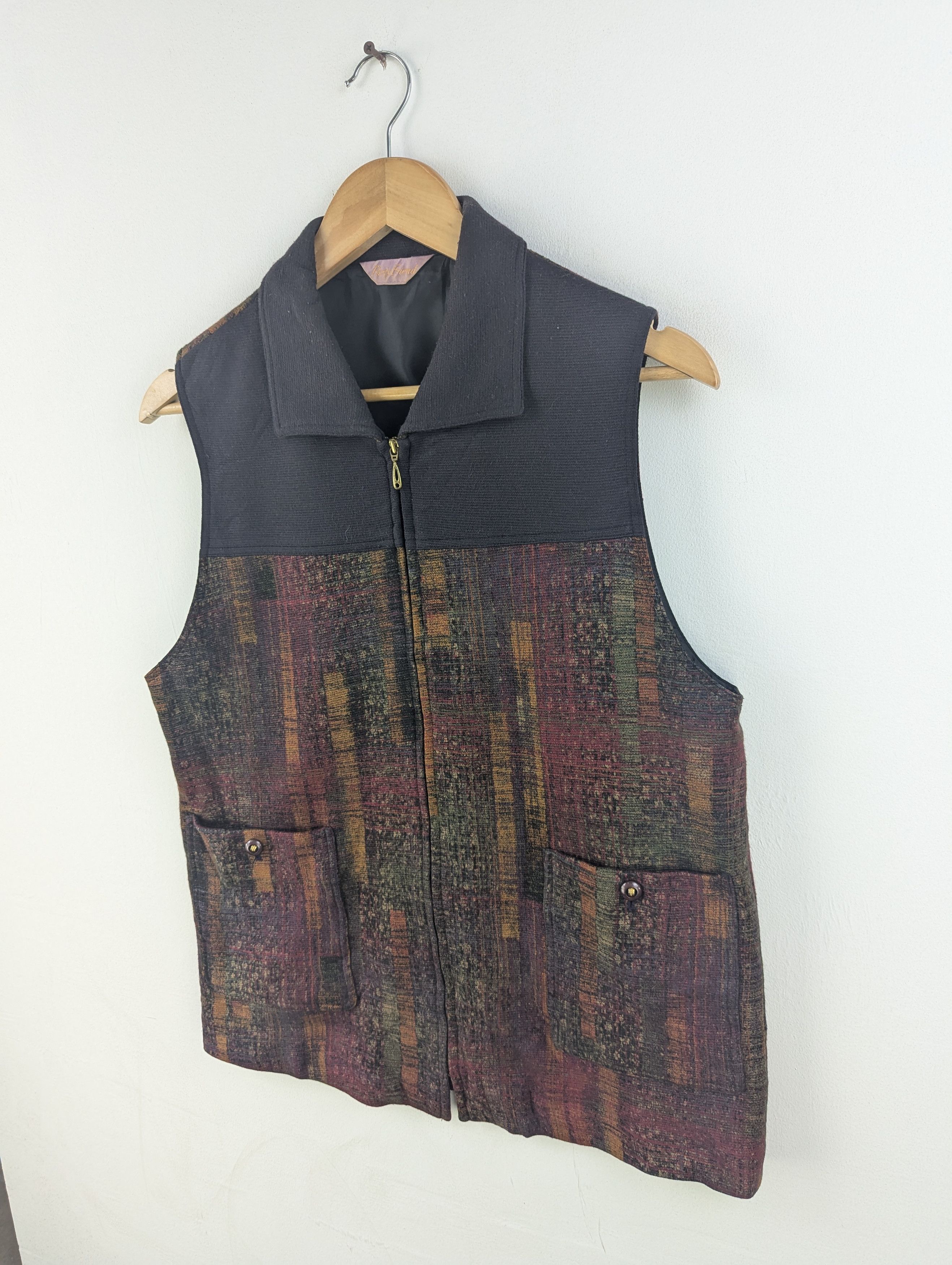 Japanese Brand × Vintage Vintage Women Vest by Party Friend Size M / US 6-8 / IT 42-44 - 2 Thumbnail