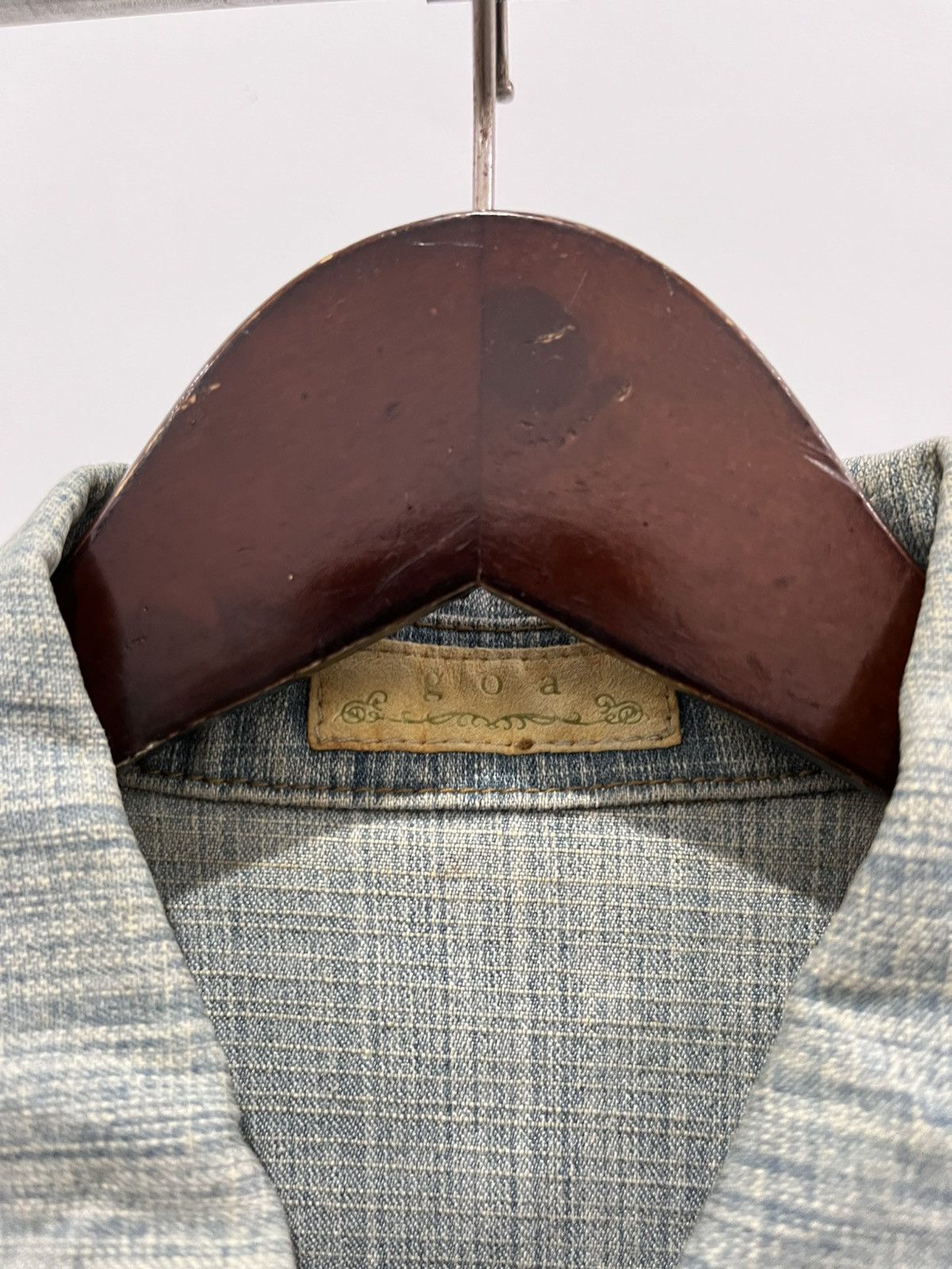 If Six Was Nine × Japanese Brand × Le Grande Bleu (L.G.B.) Goa trucker denim jacket Size S / US 4 / IT 40 - 3 Thumbnail