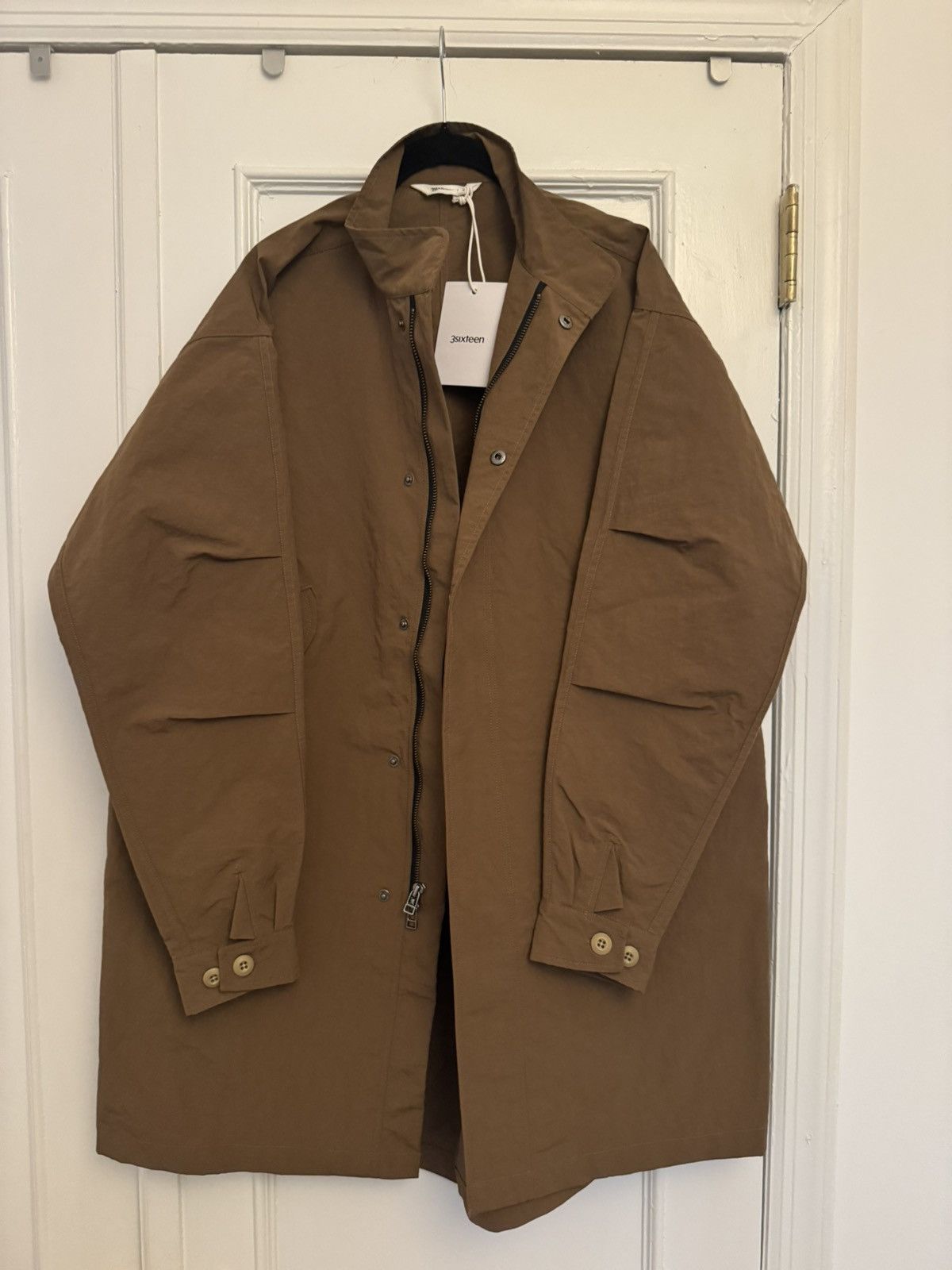 3sixteen 3Sixteen Small Fishtail Parka Moss Nylon Size US S / EU 44-46 / 1 - 1 Thumbnail