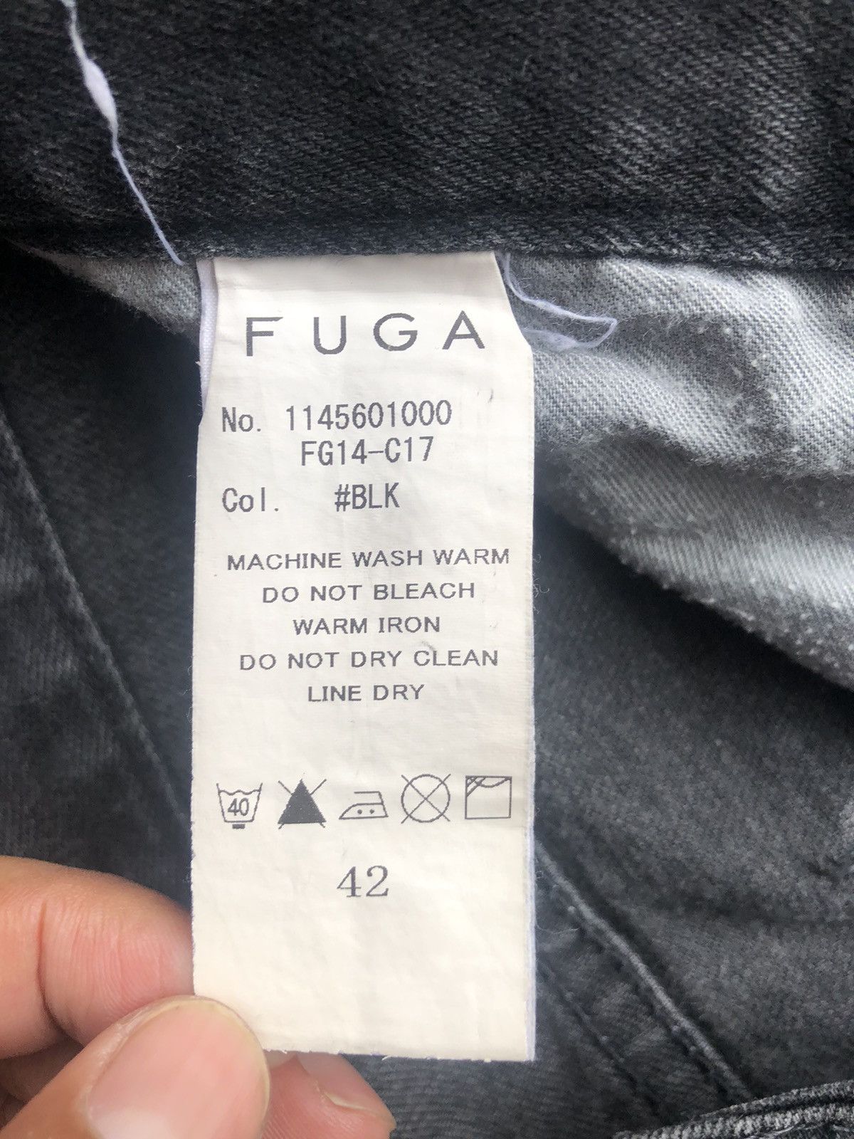 GOSTAR DE FUGA Fuga Distressed Denim Skinny Jeans Size US 30 / EU 46 - 22 Thumbnail