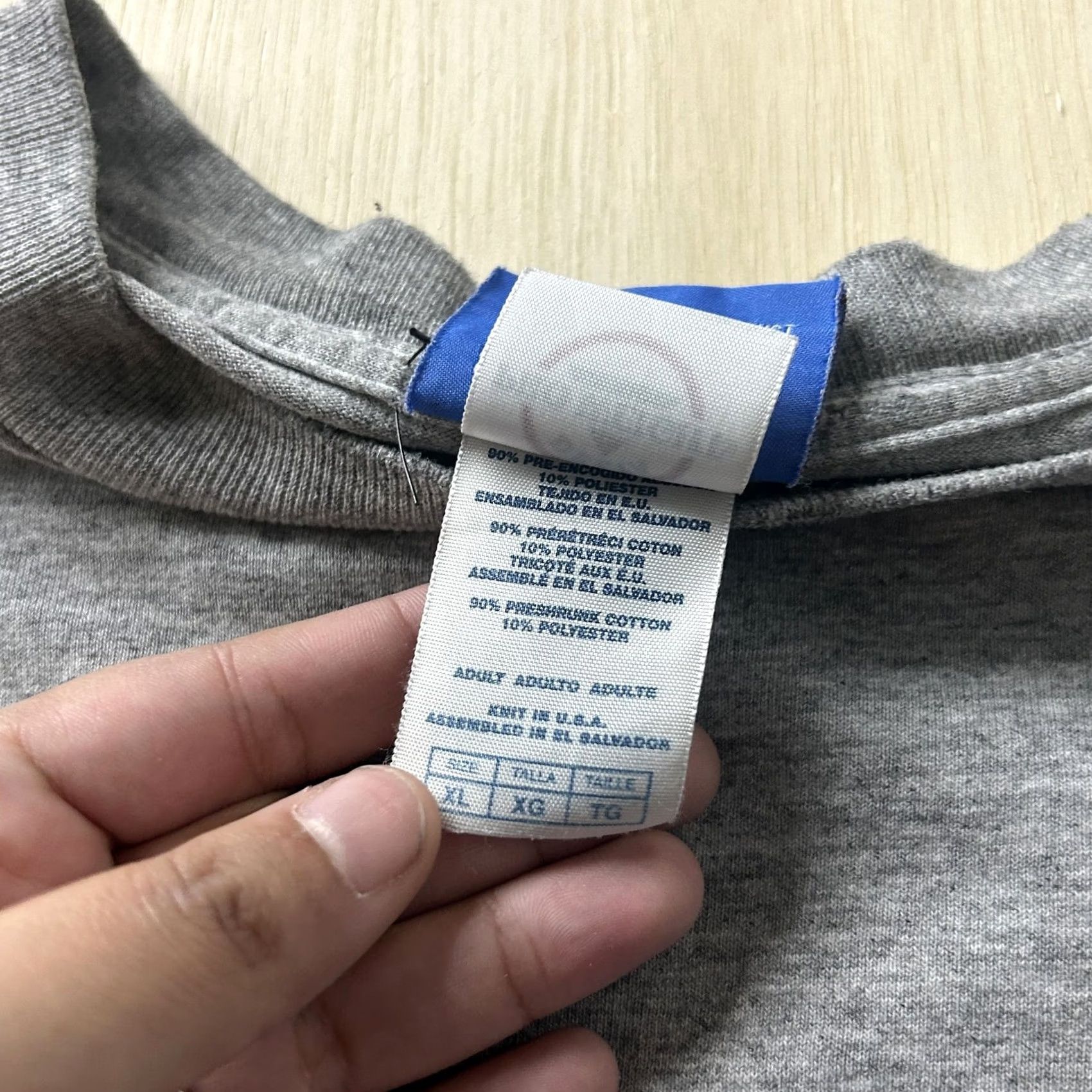 Vintage VINTAGE M&M's Shirt Mens XL Gray T-Shirt 90s Graphic Logo Chest Candy Characters Tee Short Sleeve Crew Neck Mens Regular Fit Size US XL / EU 56 / 4 - 4 Thumbnail