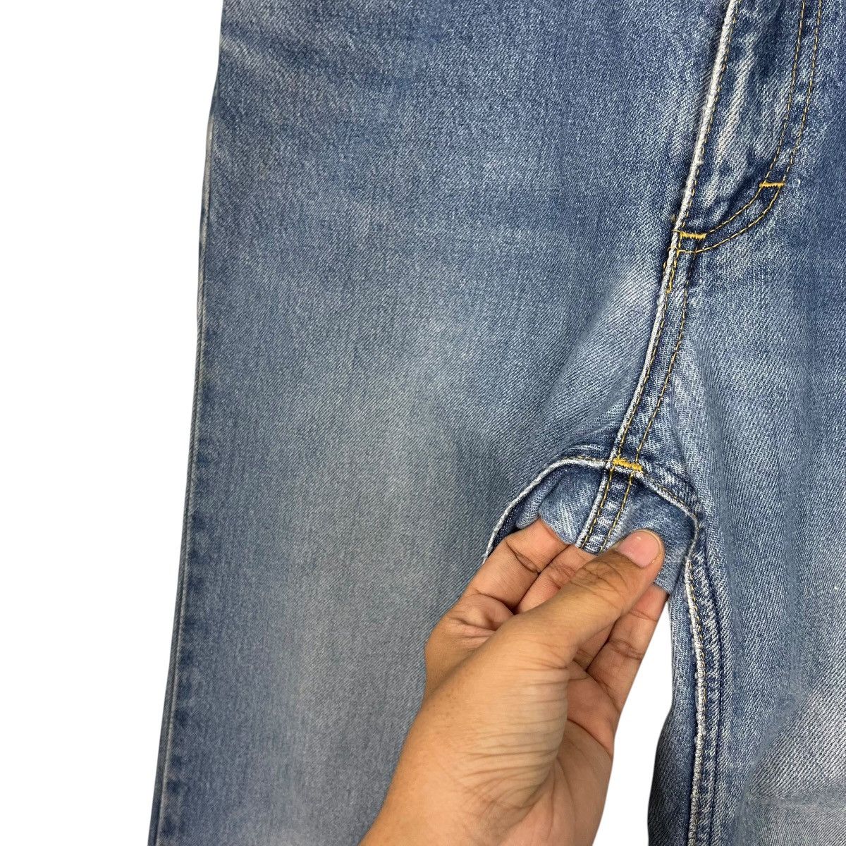 Lee Vintage Lee Distressed Denim Jeans Size US 34 / EU 50 - 13 Thumbnail