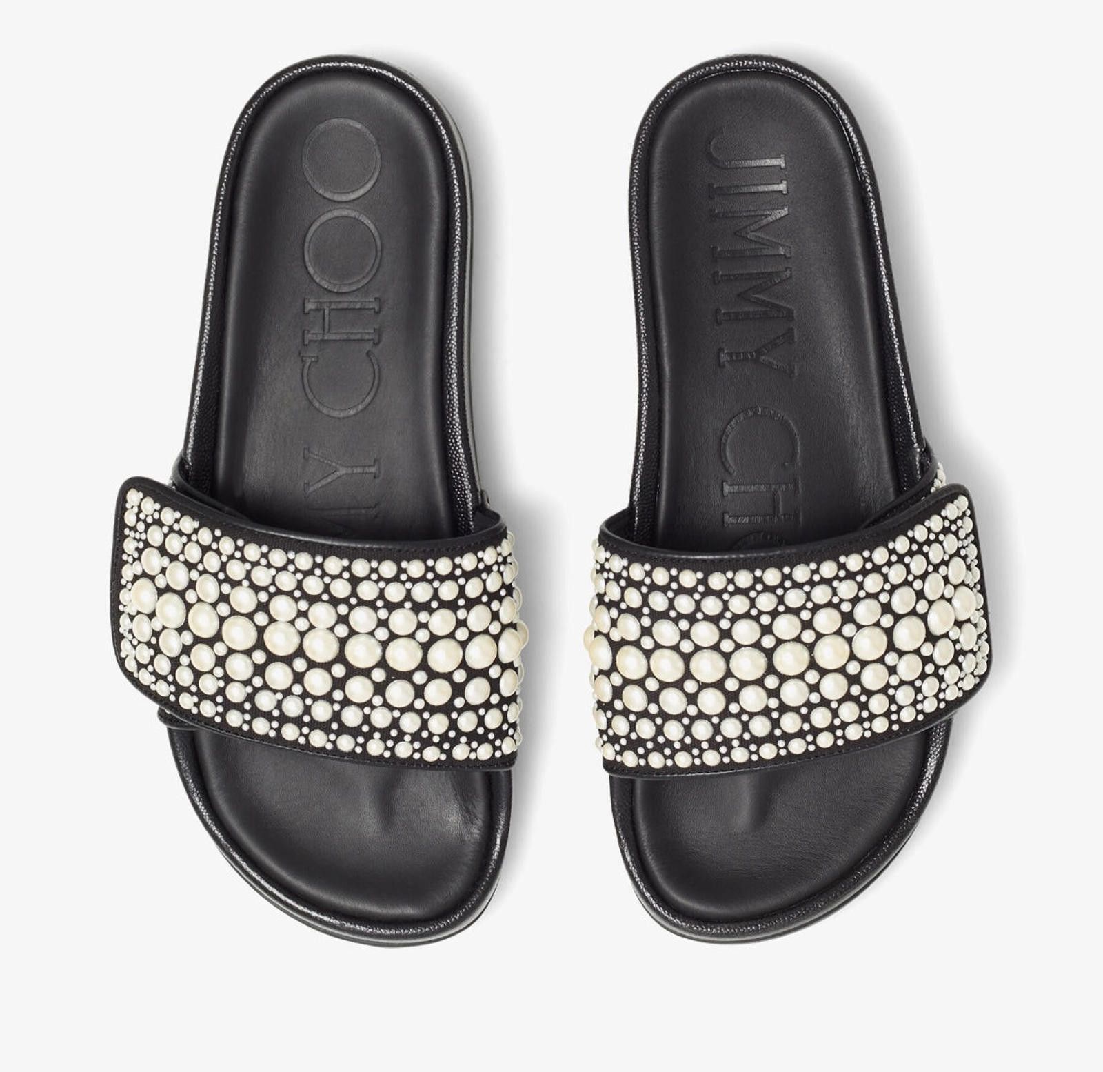 Jimmy Choo Jimmy Choo Fitz F Slides Size US 7.5 / IT 37.5 - 3 Thumbnail