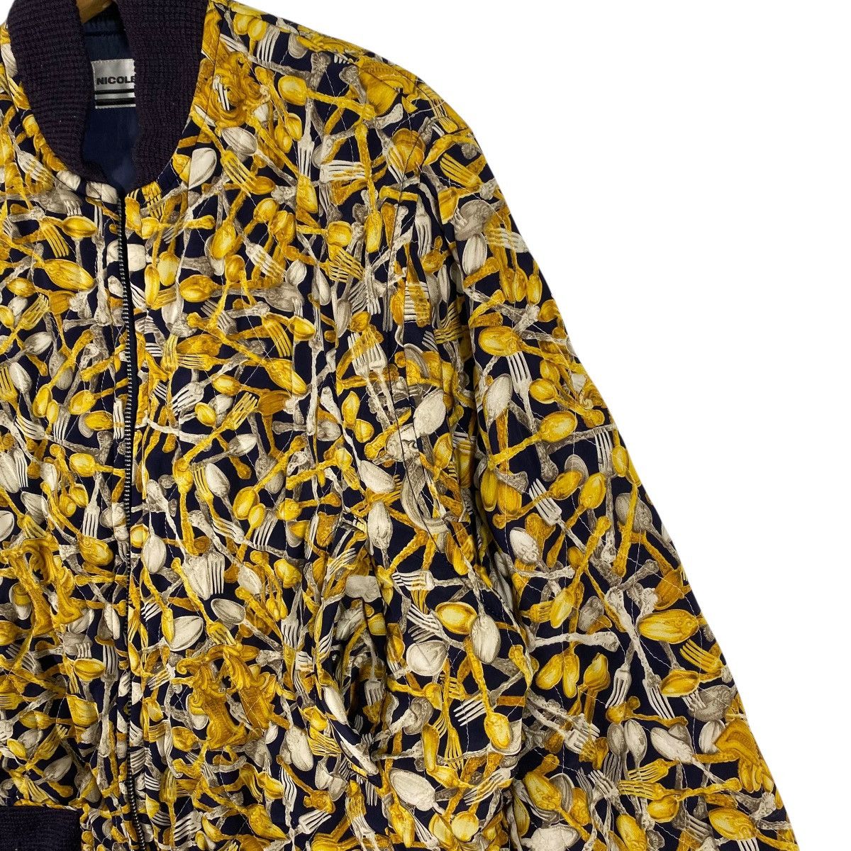 Nicole Club Vintage Nicole Club Bomber Zipper Jacket Size M / US 6-8 / IT 42-44 - 7 Thumbnail