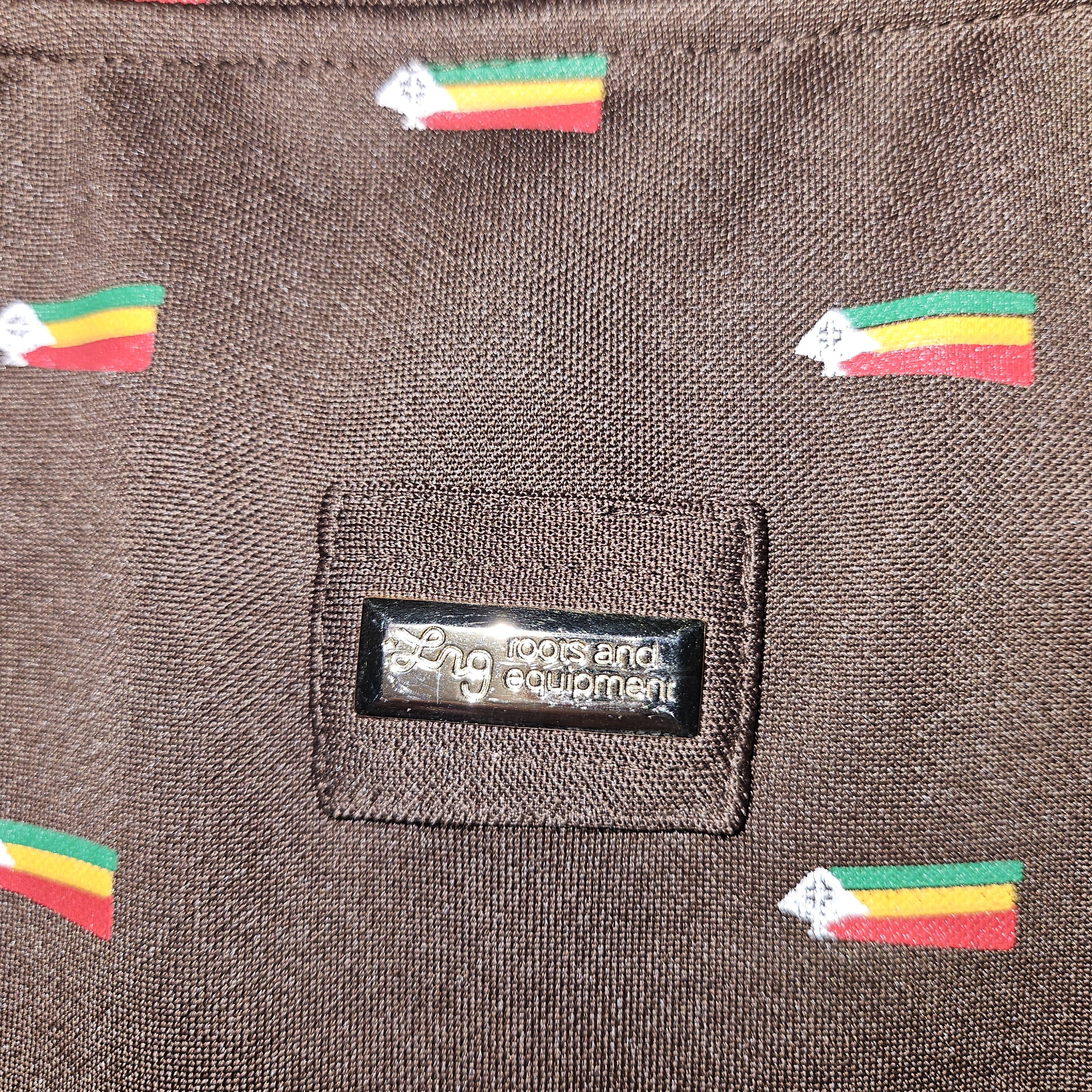 LRG LRG Roots People Track Jacket Brown Rasta Stripe Logo Size US L / EU 52-54 / 3 - 6 Thumbnail