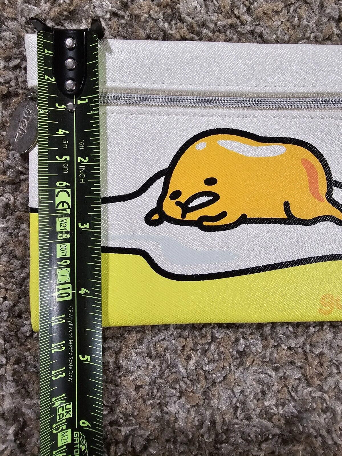 Designer Ipsy Gudetama the Lazy Egg by Sanrio Zippered Makeup Bag Size ONE SIZE - 9 Thumbnail
