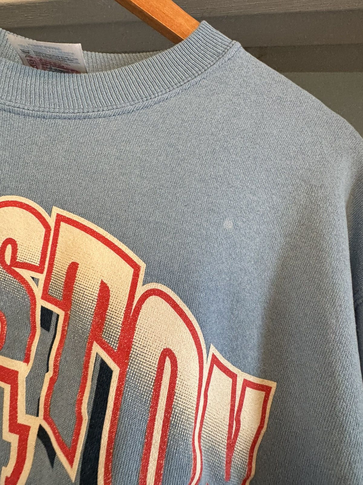 Hanes × NFL × Vintage Houston Oilers vintage sweatshirt size L Size US L / EU 52-54 / 3 - 5 Thumbnail
