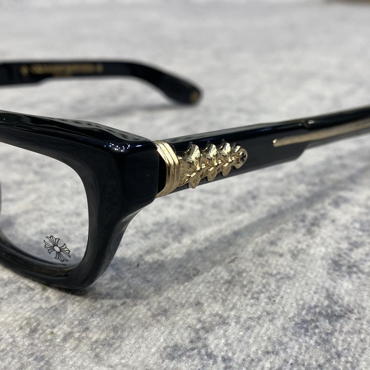 Chrome Hearts CHROME HEARTS ASSTRAORDINAIRE - A BLACK - 18K GOLD PLATED Size ONE SIZE - 2 Thumbnail