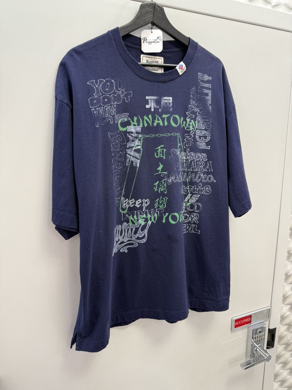 Maison MIHARA YASUHIRO MMY Navy Green Shirt Size US L / EU 52-54 / 3 - 2 Thumbnail