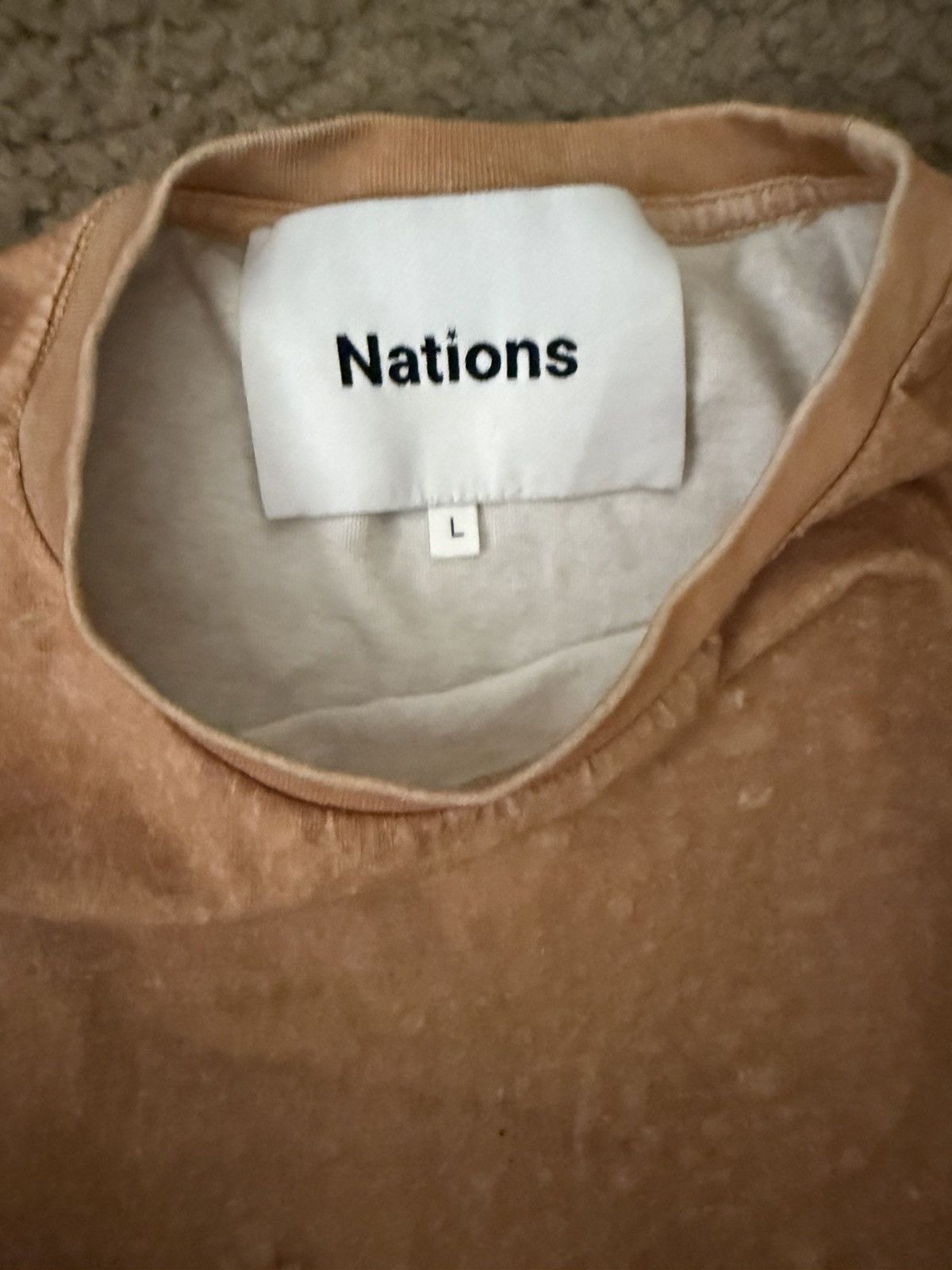 Designer × Vintage Nations skin long sleeve shirt Size US L / EU 52-54 / 3 - 4 Thumbnail