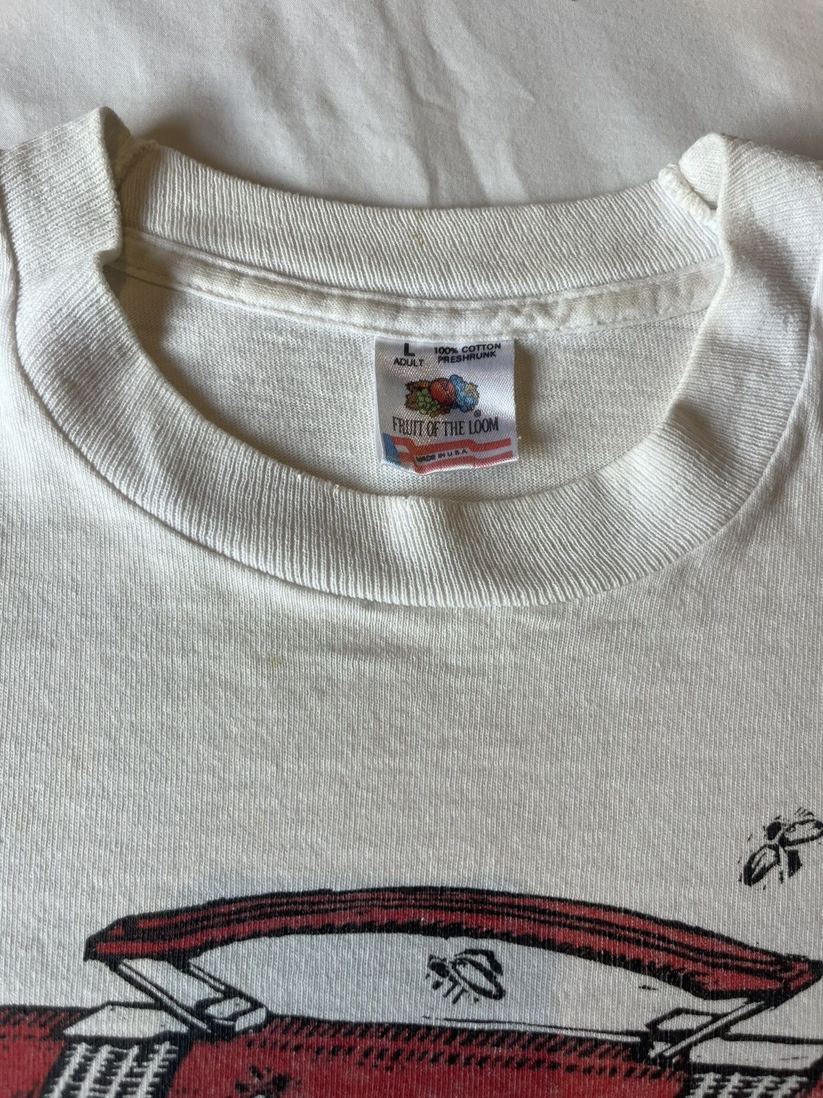 Vintage Vtg POSIES RedBag Parody SUB POP Logo 90’s Tshirt Size US L / EU 52-54 / 3 - 6 Thumbnail