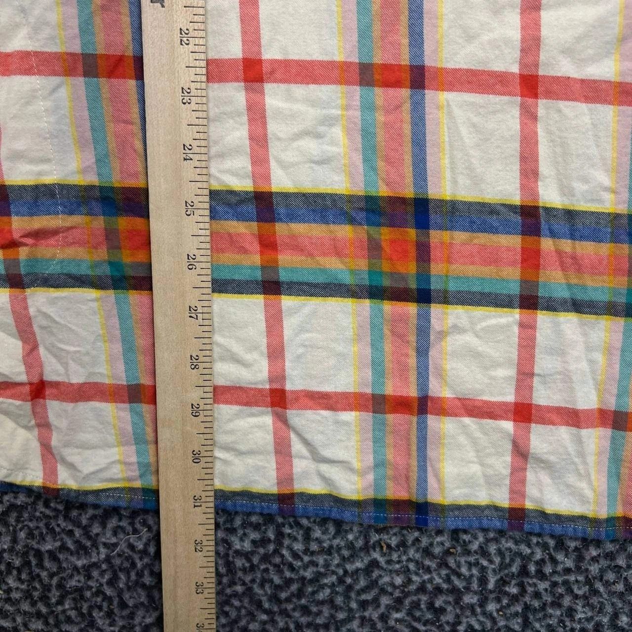 L.L. Bean L.L. Bean Button Up Shirt Flannel Plaid Long Sleeve Cotton L Size US L / EU 52-54 / 3 - 4 Thumbnail