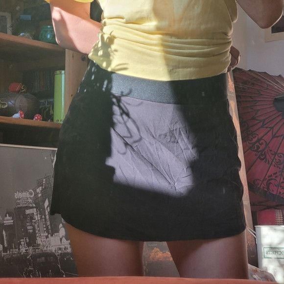 Aritzia Aritzia Tna Tennis Micro Skirt Black Skort - S Size 26" / US 2 / IT 38 - 6 Thumbnail
