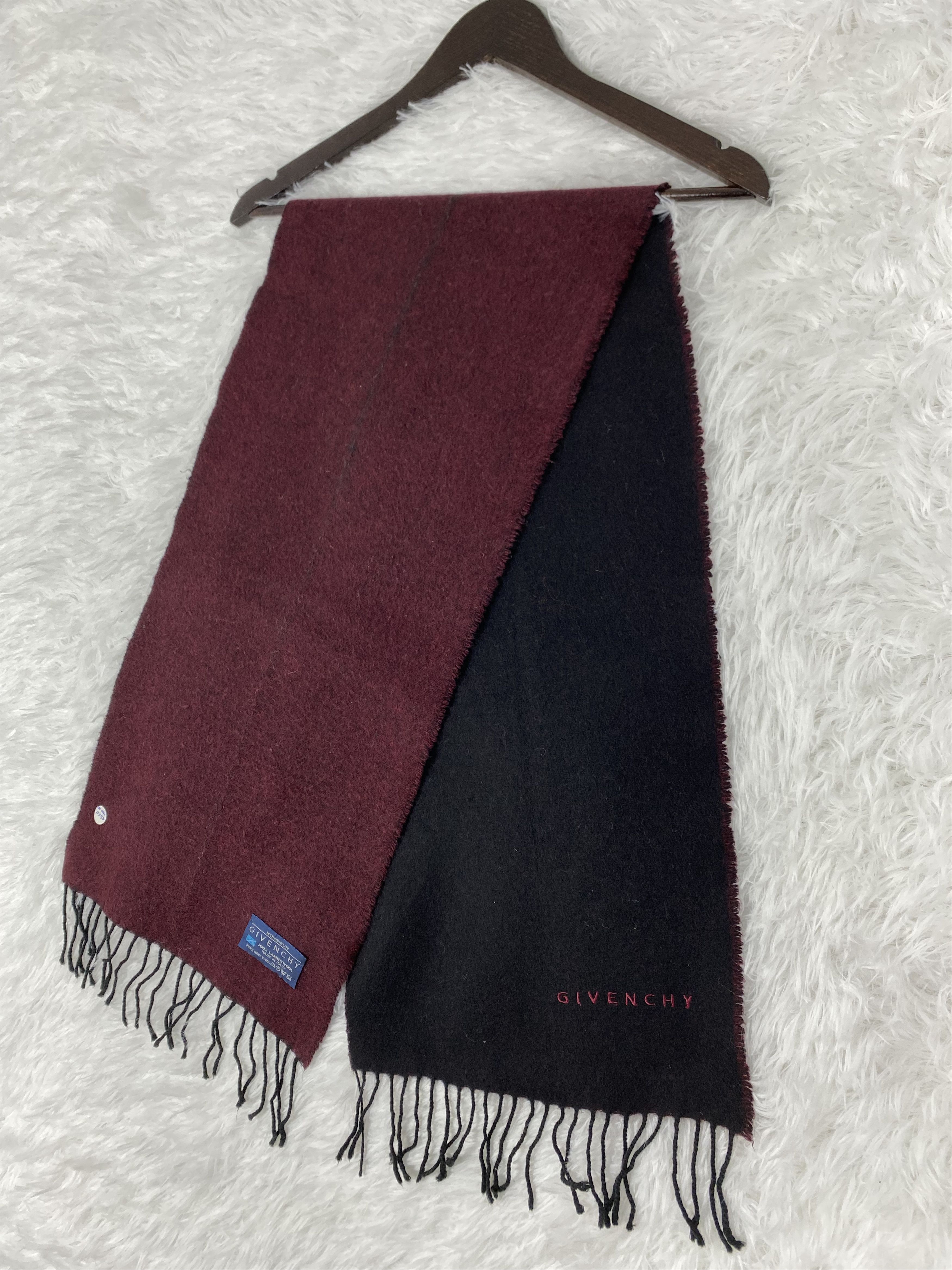 Givenchy Vintage Givenchy Scarf / Muffler Neckwear PM0062 Size ONE SIZE - 2 Thumbnail
