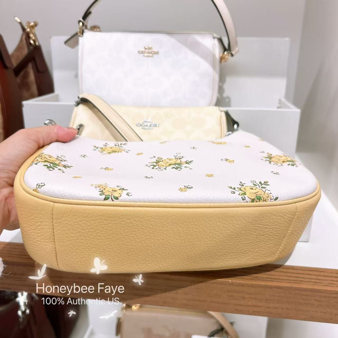 Coach Teri Shoulder Bag With Floral Print CAL45 Size ONE SIZE - 5 Thumbnail