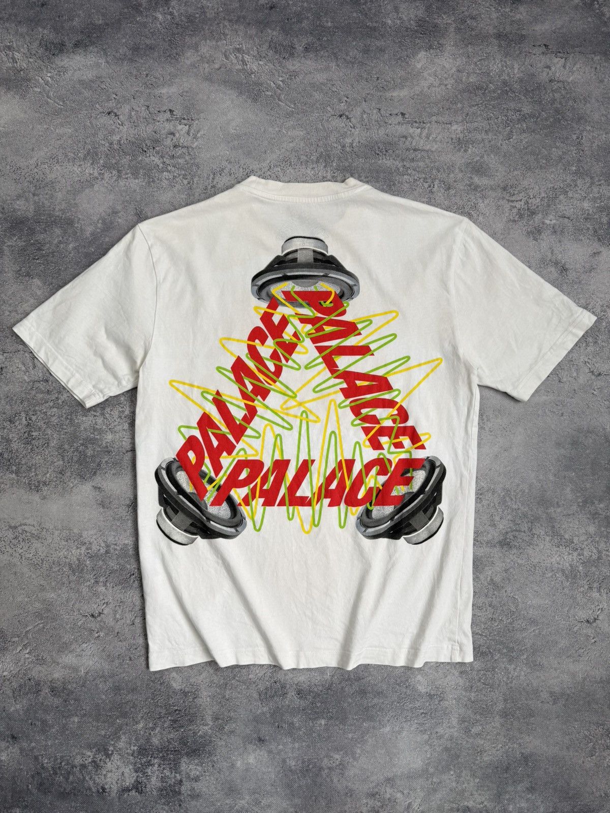 Palace Palace Speaker P-3 Big Logo T-Shirt Skateboards White Tee Size US M / EU 48-50 / 2 - 11 Thumbnail