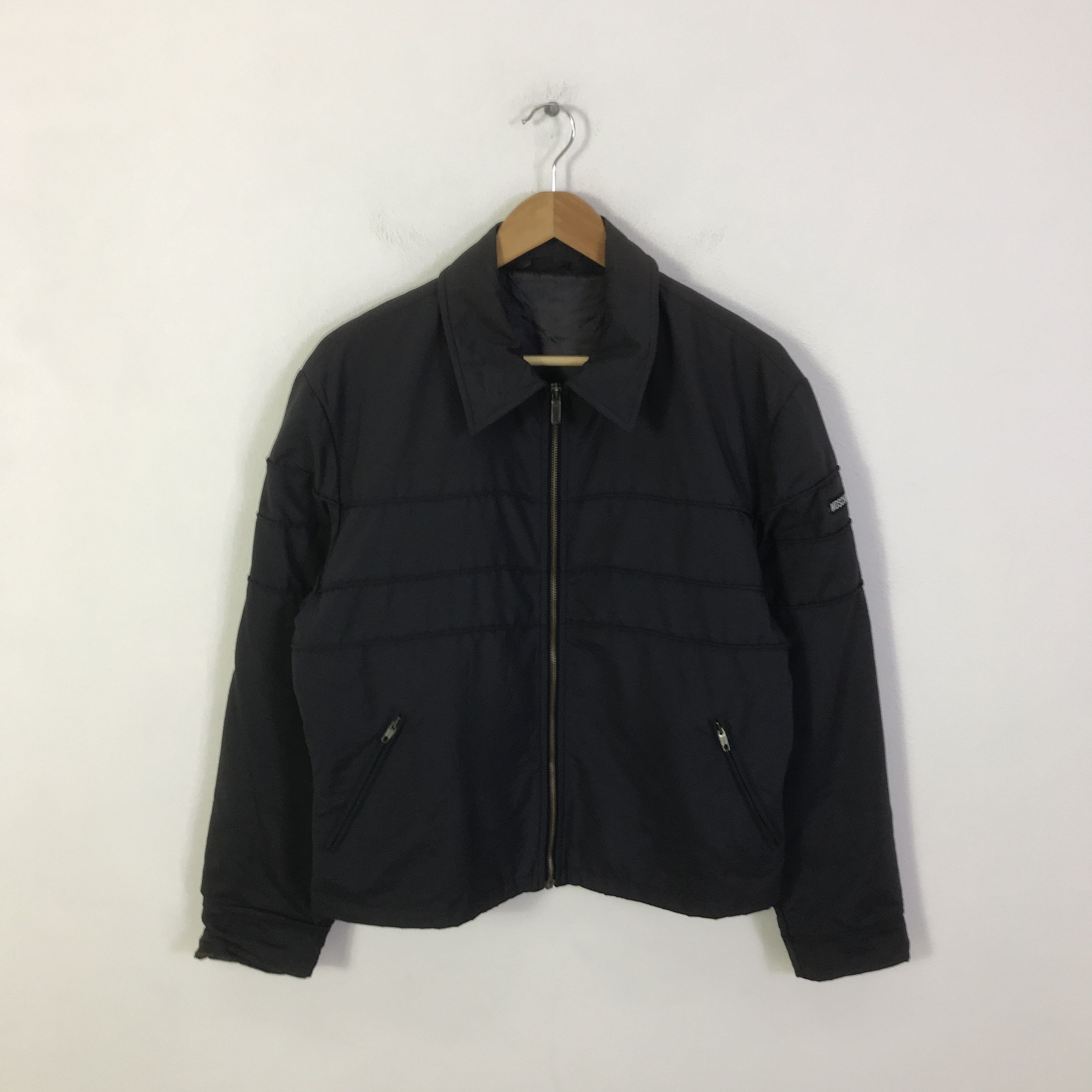 Moschino moschino zip up jacket K97B17 Size US L / EU 52-54 / 3 - 1 Thumbnail