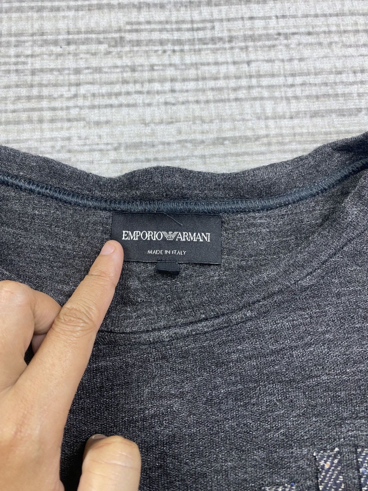 Emporio Armani Vintage Emporio Armani Italy Sweatshirt Size US M / EU 48-50 / 2 - 5 Thumbnail