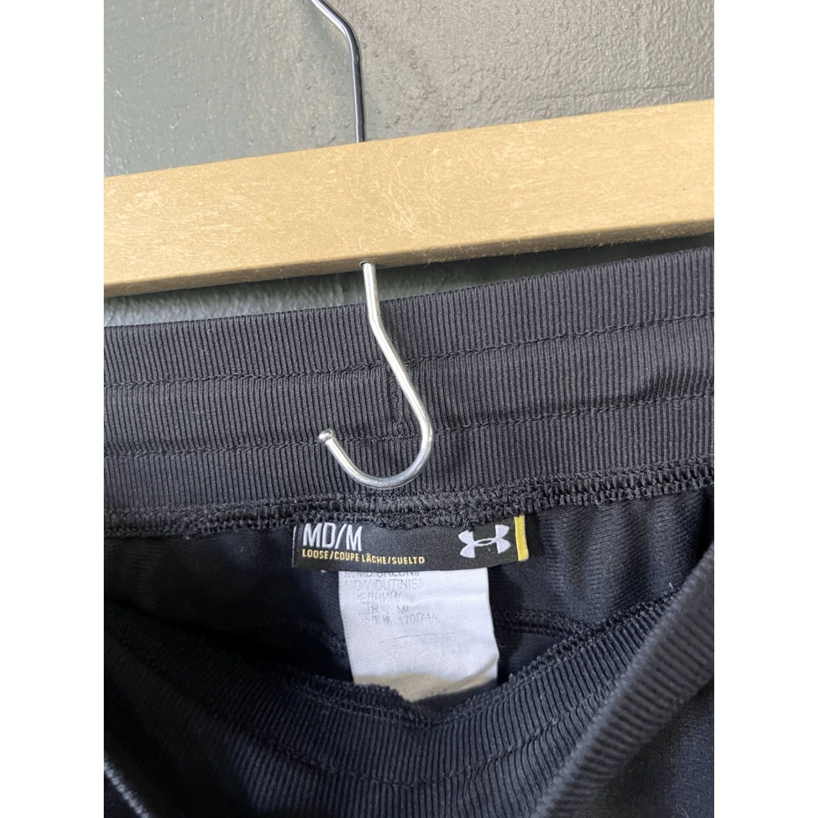 Under Armour Under Armour Mens Black Jogger Sweatpants Athletic Pull-on Size Medium Size US 31 - 3 Thumbnail