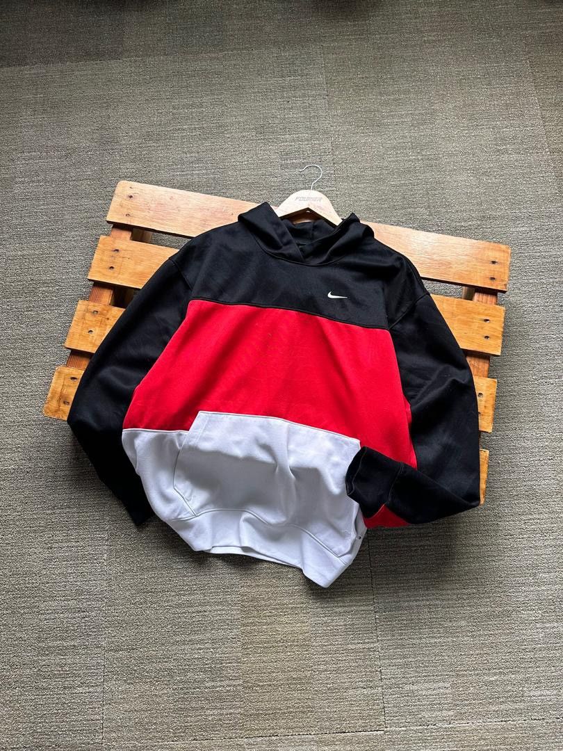 Nike NIKE MINI SWOOSH TRICOLOR HOODIE Size US L / EU 52-54 / 3 - 1 Thumbnail