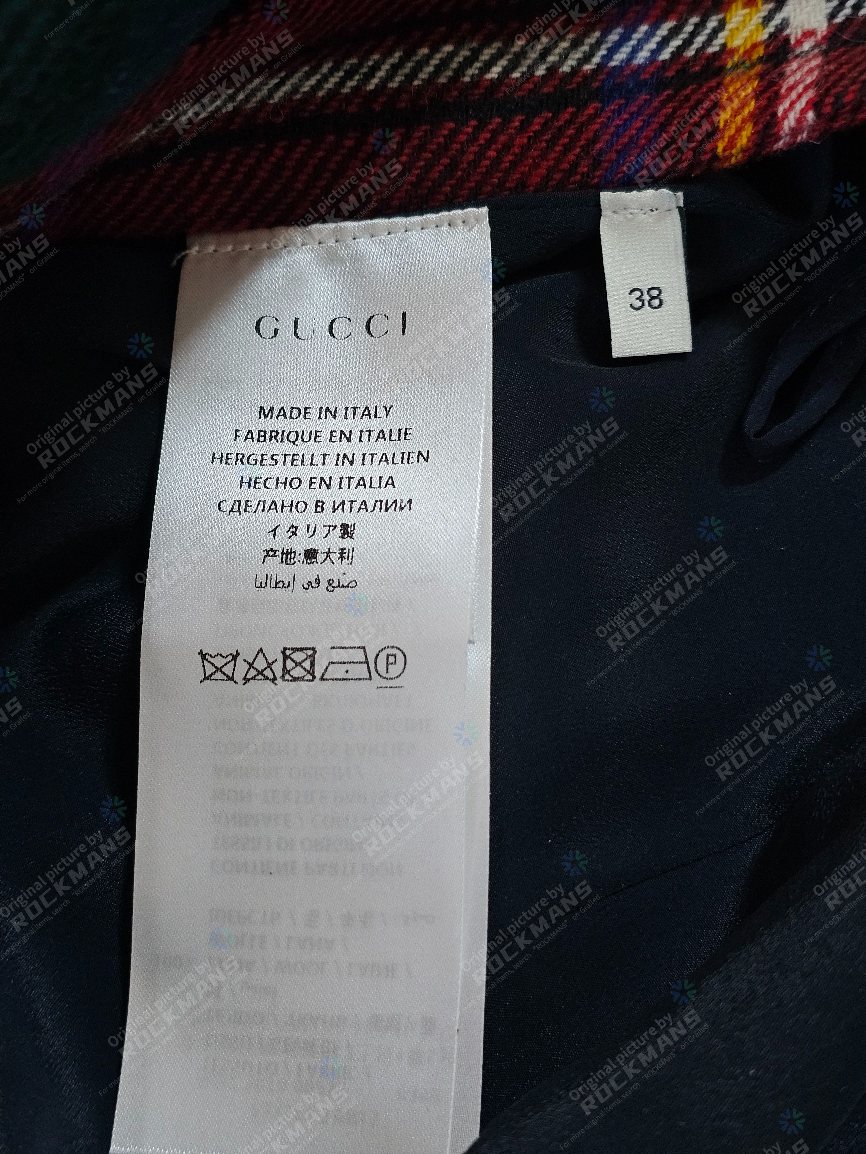 Gucci GUCCI Women's Mid-Length Wool Back Skirt Size 38 Size 38" / US 16 / IT 52 - 7 Thumbnail