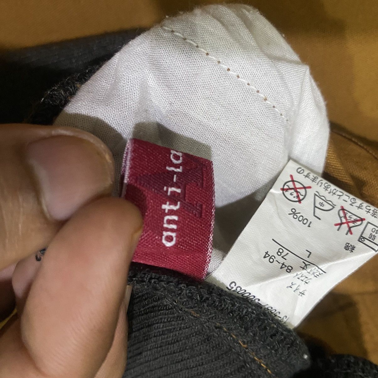Japanese Brand ‼️LAST DROP‼️Anti Label Jeans Drawstring Pants Unique Pocket Size US 36 / EU 52 - 18 Thumbnail